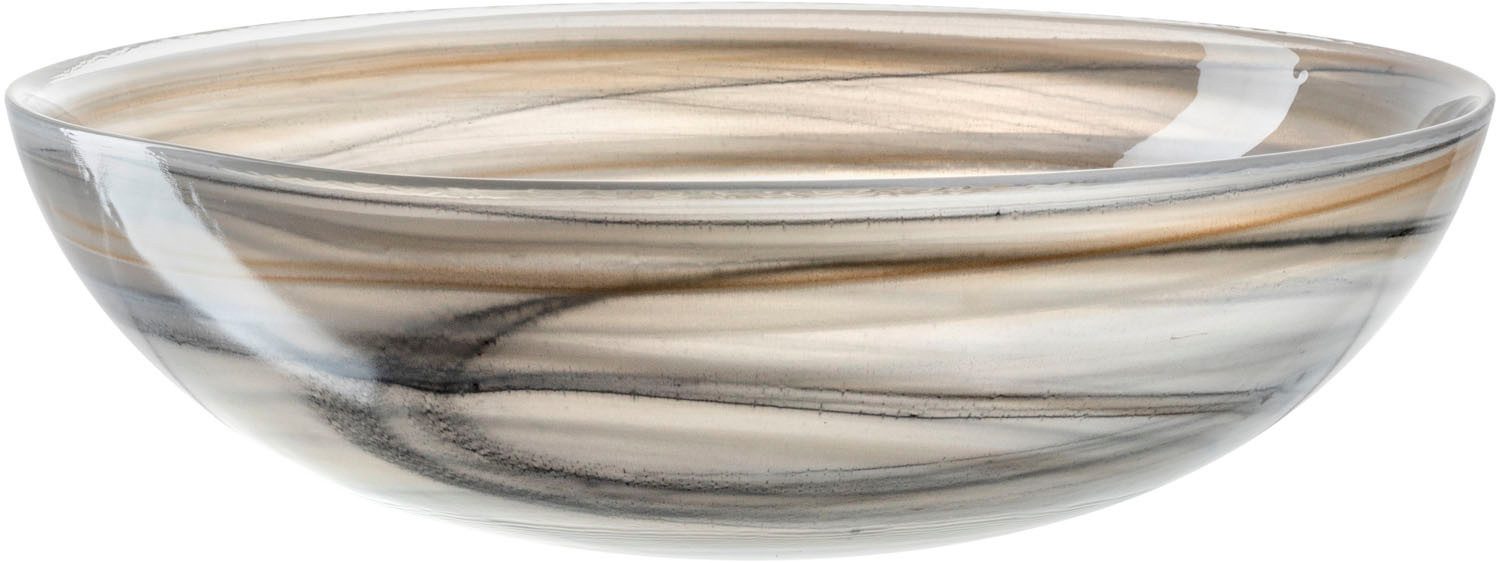 LEONARDO Schaal ALABASTRO, 21 cm, 2-delig set (set, 2-delig) schaaltjes bruin