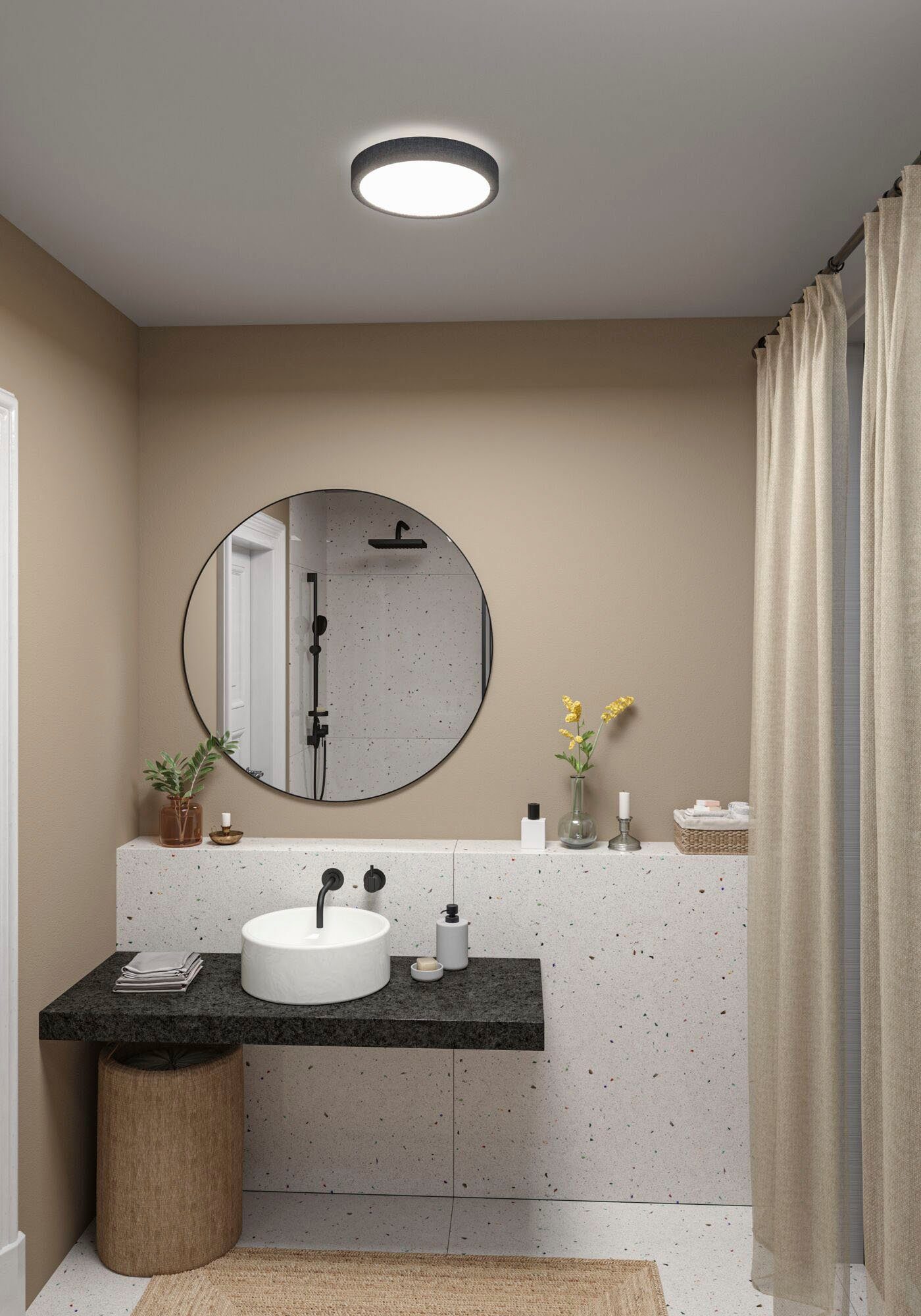 Paulmann Led-paneel Cosara 15W 3000K 300mm IP44