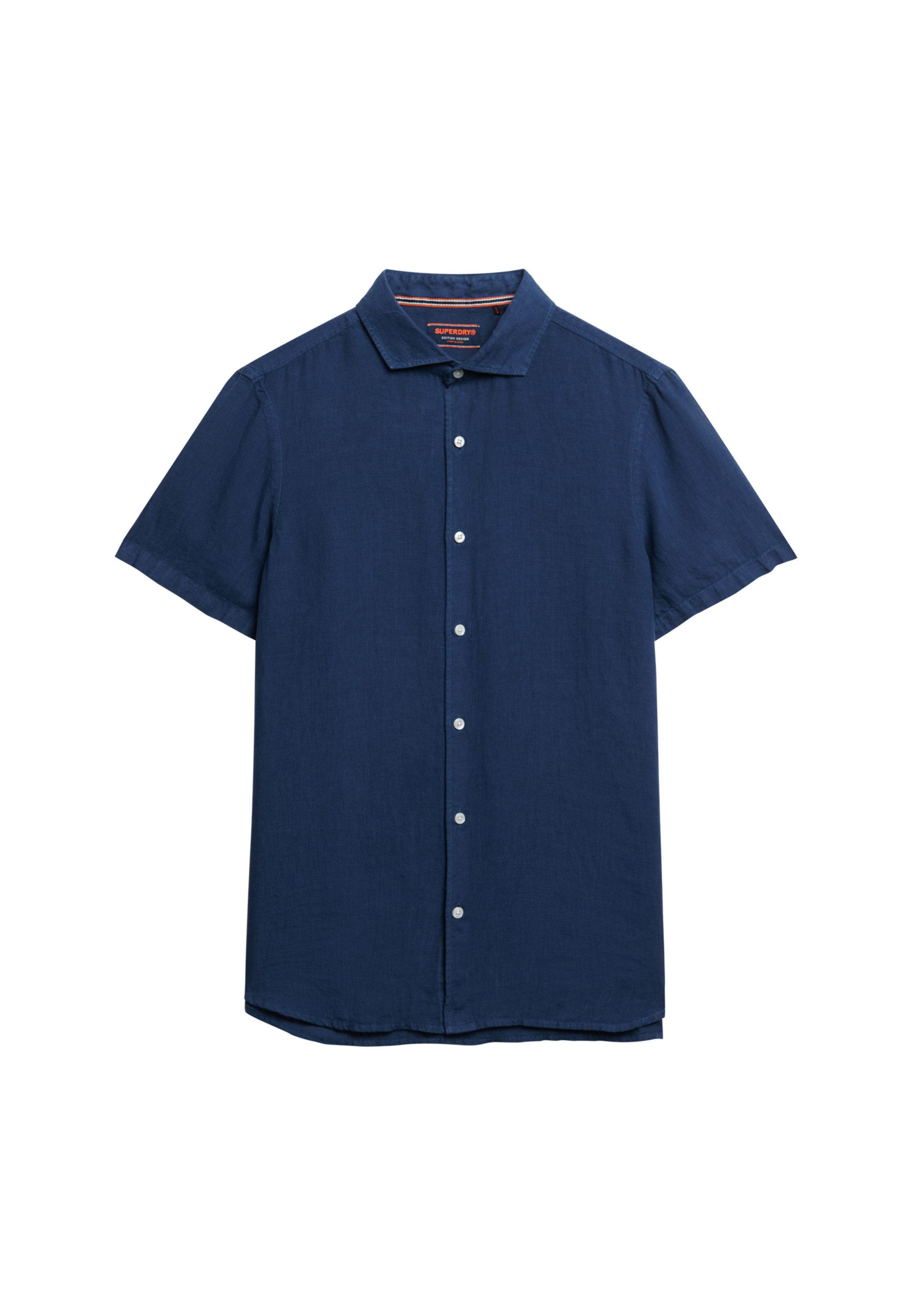 Superdry Overhemd met korte mouwen VACATION LINEN S/S SHIRT