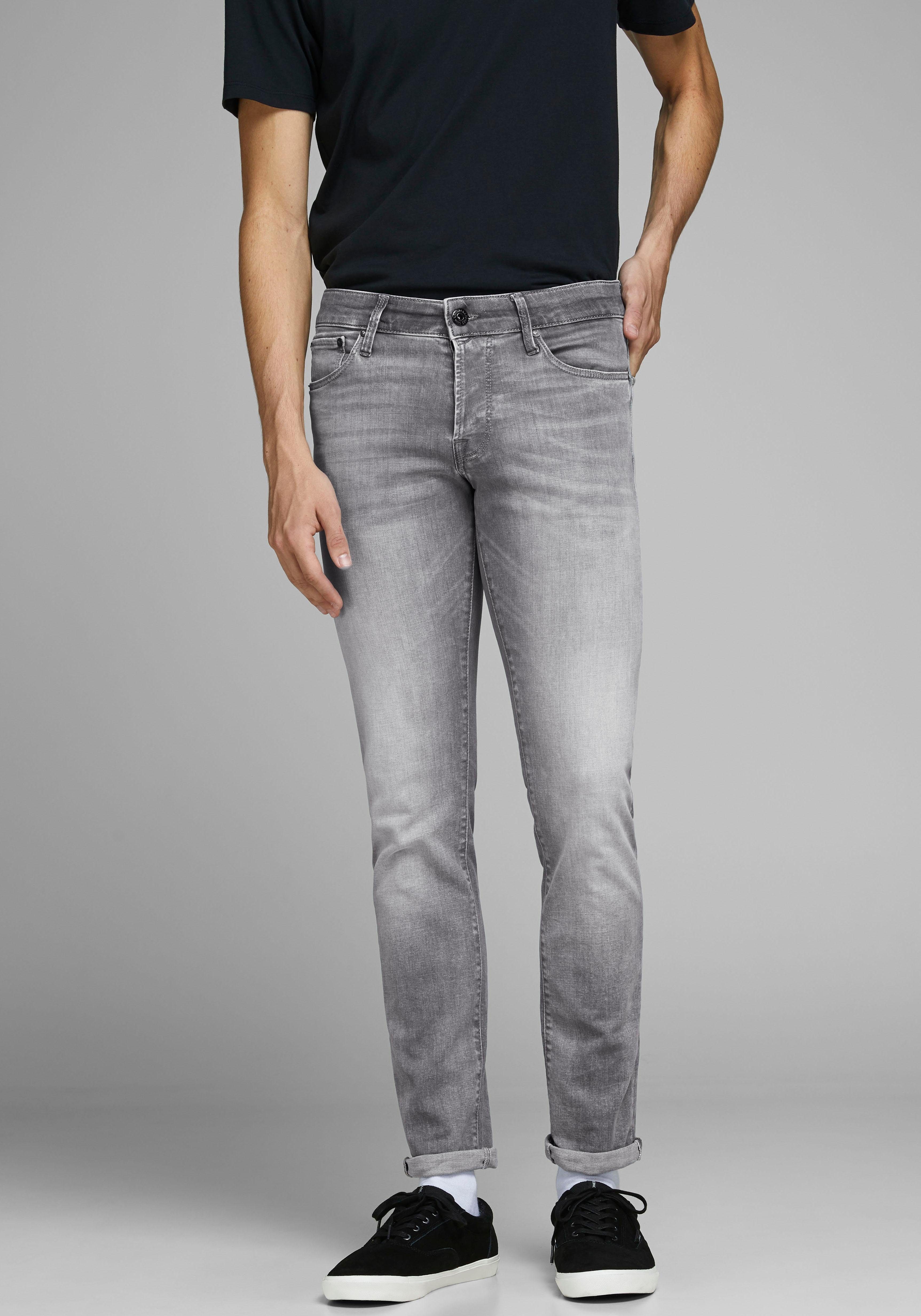 Jack & Jones Slim fit jeans JJIGLENN JJICON JJ 619 50SPS NOOS heren slim fit jeans maat 30 grijs