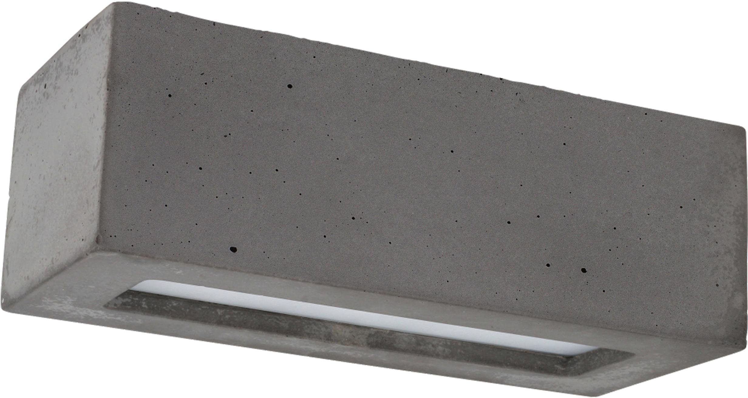 SPOT Light Wandlamp BLOCK Natuurproduct van echt beton, met de hand gemaakt, Made in EU