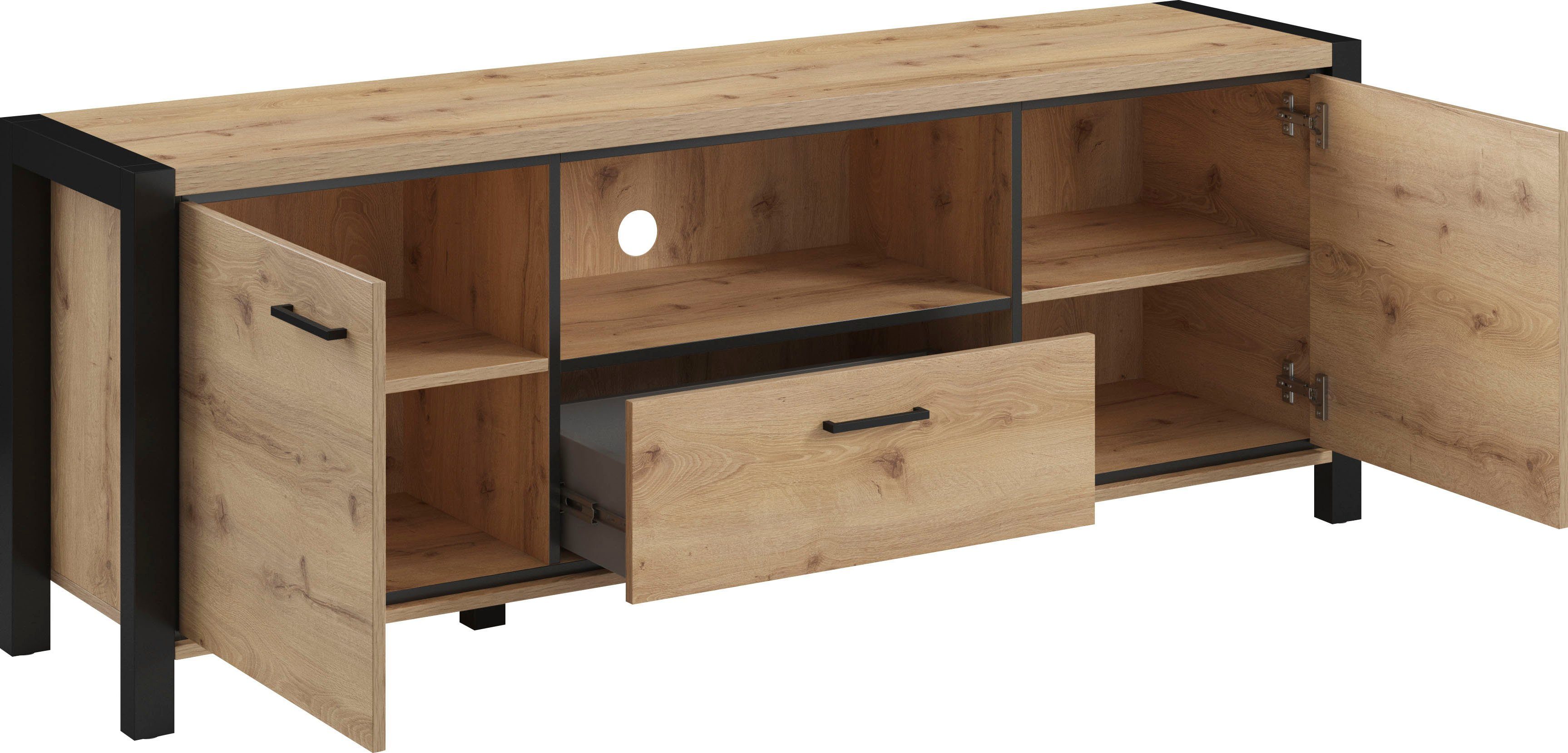 Home affaire Tv-meubel Aktiv Breedte 180 cm
