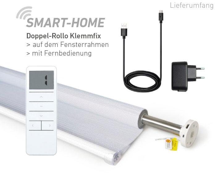 Good Life Elektrisch rolgordijn Wave - Smart Home met afstandsbediening (4 stuks)