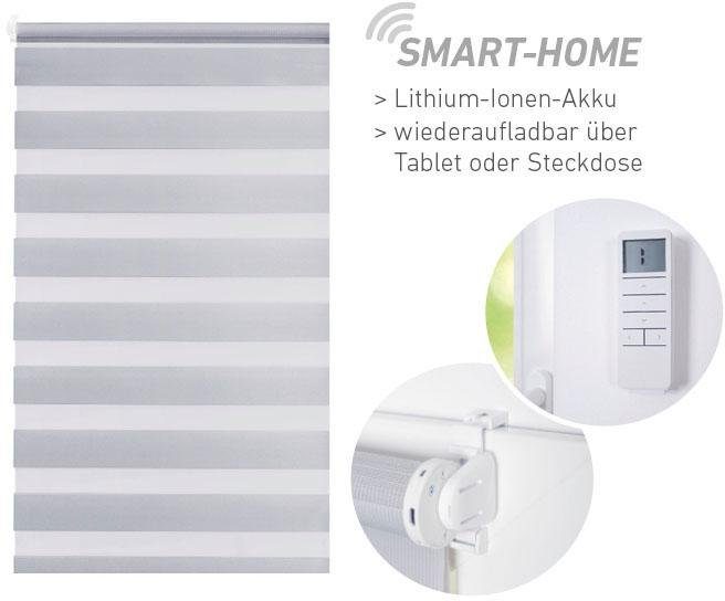 Good Life Elektrisch rolgordijn Wave - Smart Home met afstandsbediening (4 stuks)