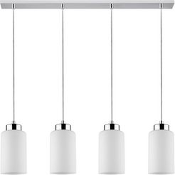 spot light hanglamp bosco hanglamp, tijdloos design, elegante stijl. hoogwaardige kap van glas, made in eu, kabel in te korten, bijpassende lm e27 - exclusief wit