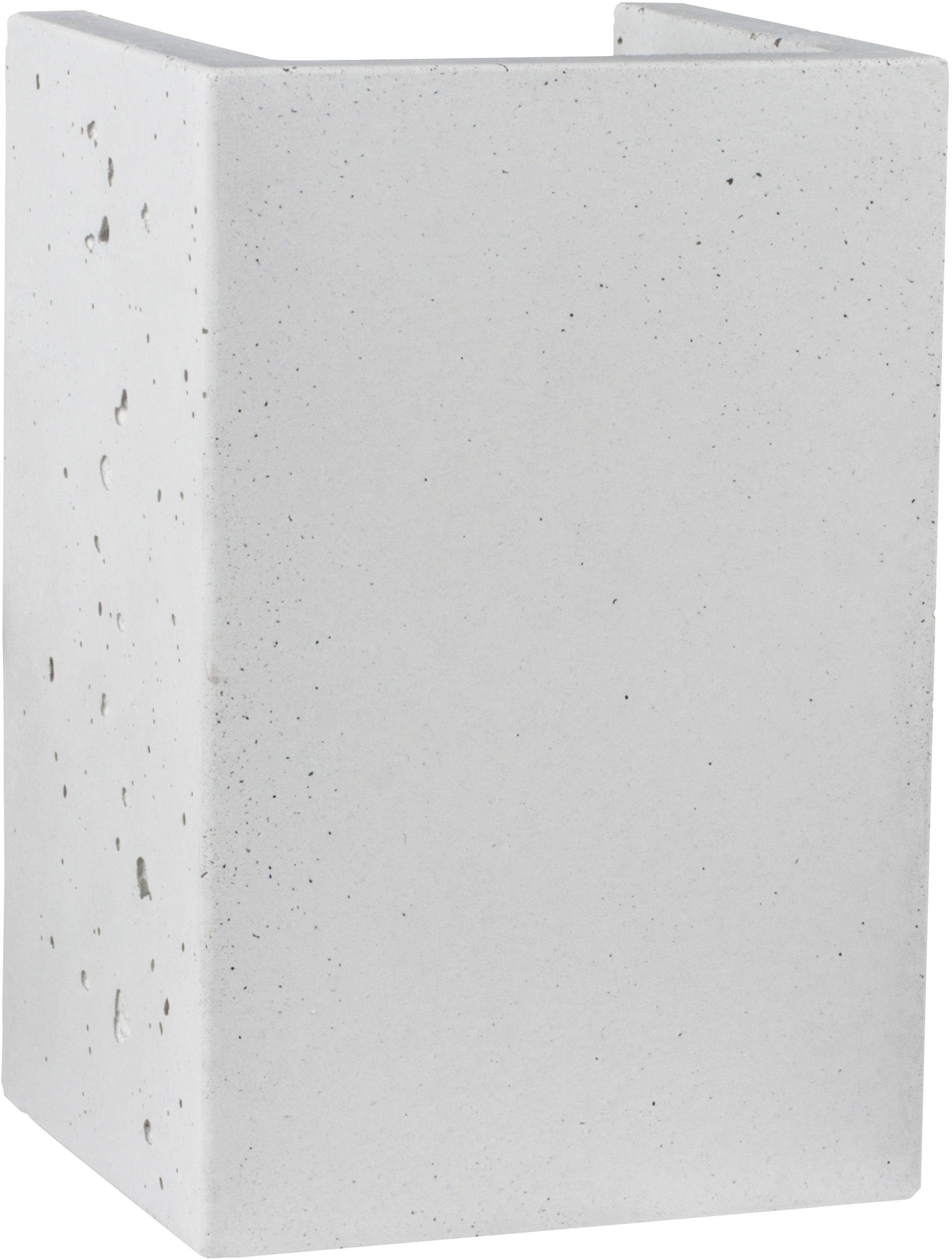 SPOT Light Wandlamp BLOCK Natuurproduct van echt beton, met de hand gemaakt, Made in EU