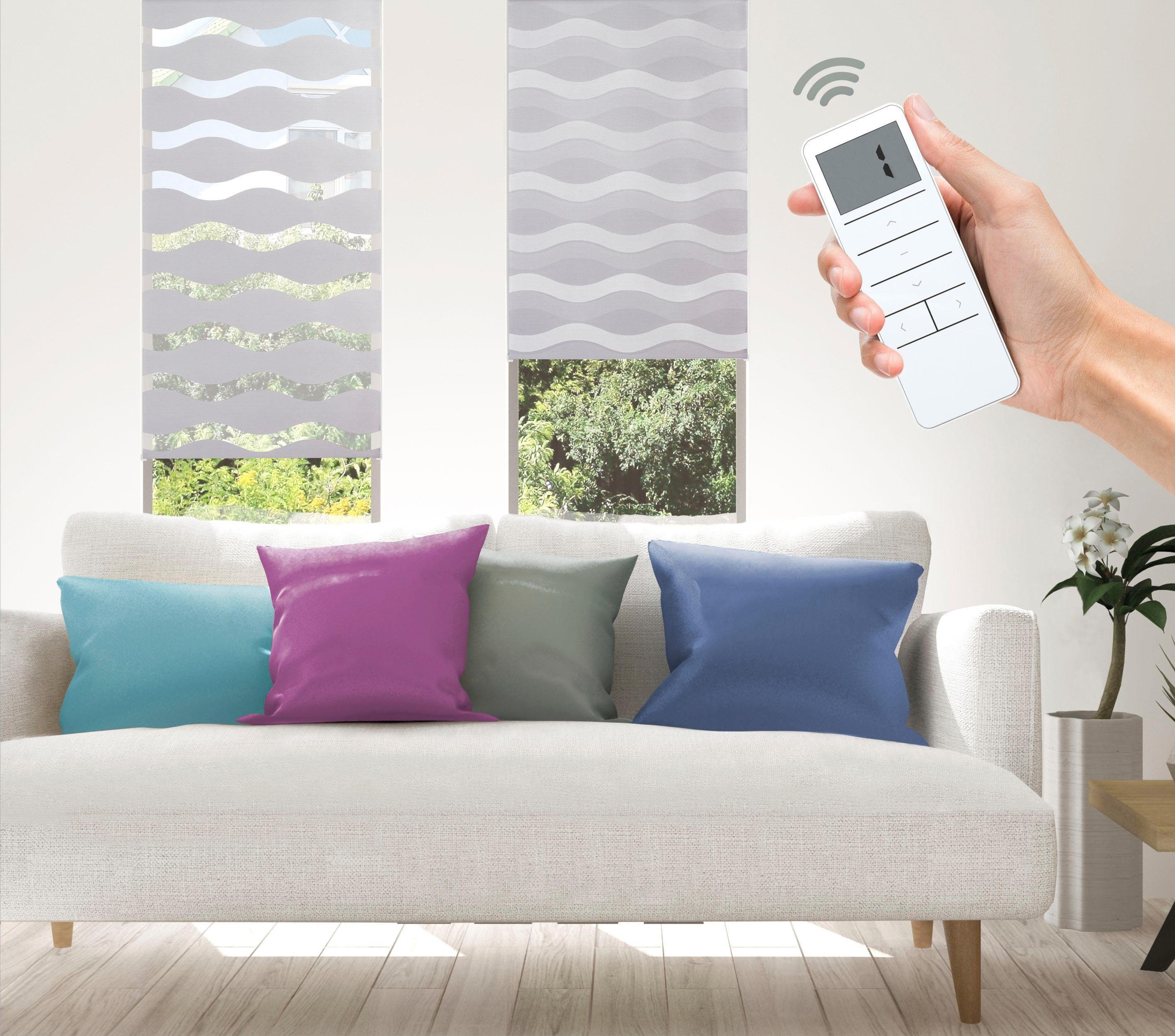Good Life Elektrisch rolgordijn Wave - Smart Home met afstandsbediening (4 stuks)