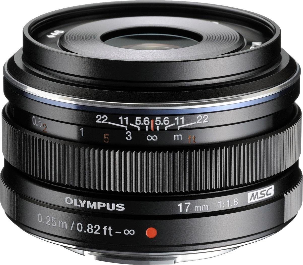 Olympus Groothoekobjectief M.ZUIKO DIGITAL 17 mm F1.8 geschikt voor olympus & om system mft...