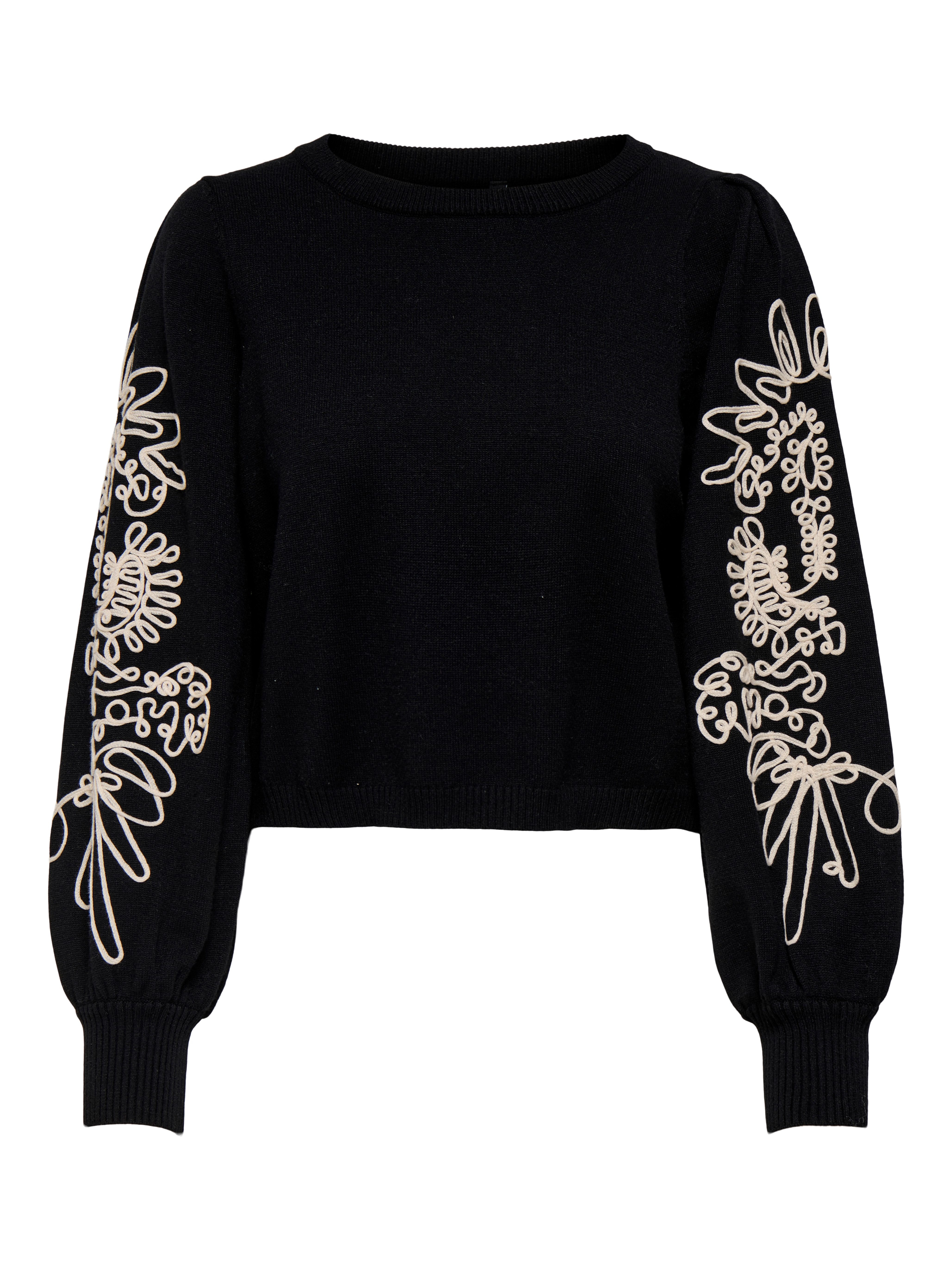 Only Gebreide trui ONLMAGNOLIA LS DETAIL PULLOVER KNT NOOS