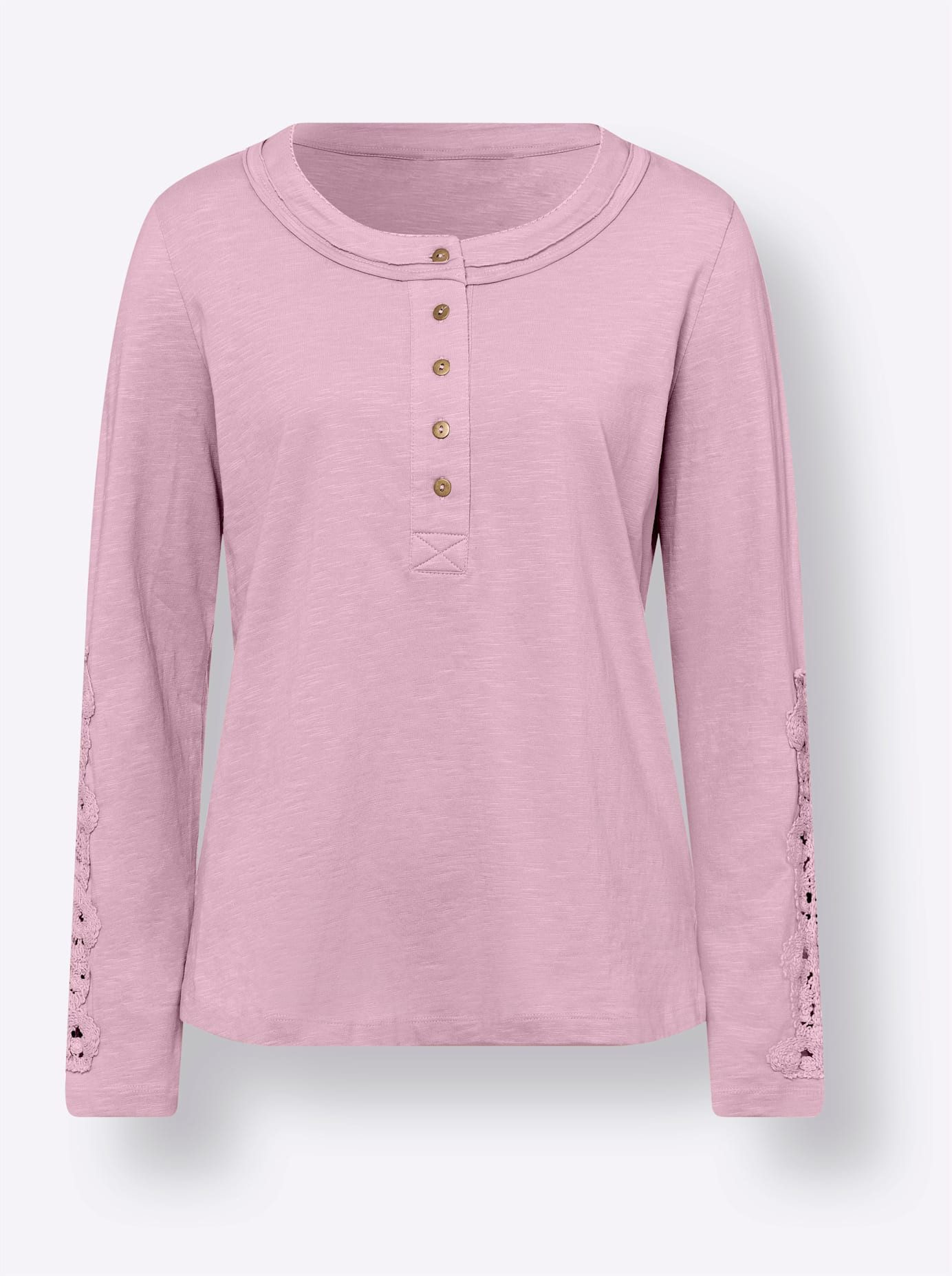 heine Shirt met lange mouwen Shirt (1-delig)