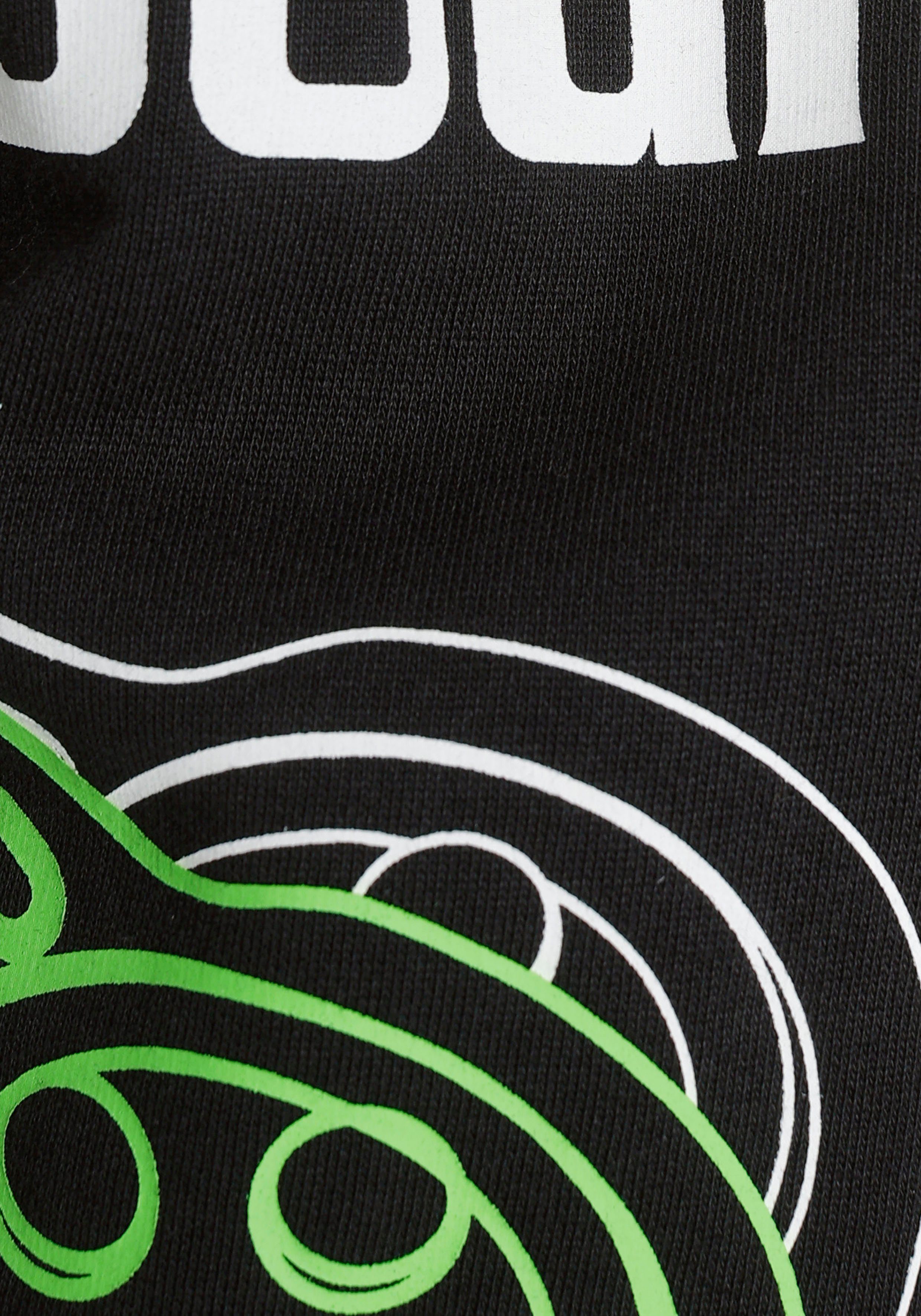 KIDSWORLD Hoodie CAN´T GET ENOUGH - quote bedrukt ontwerp, van katoen