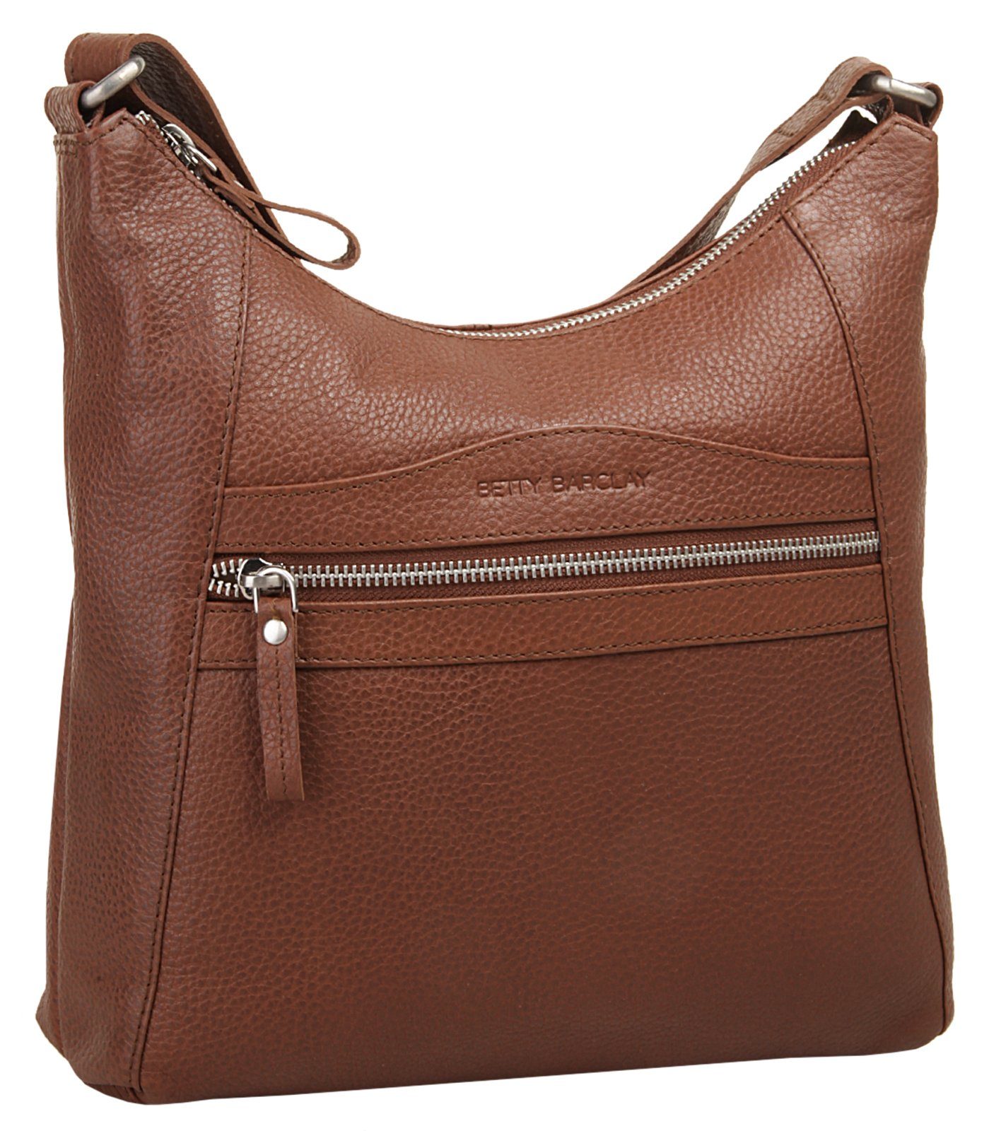 Betty Barclay Schoudertas echt leder