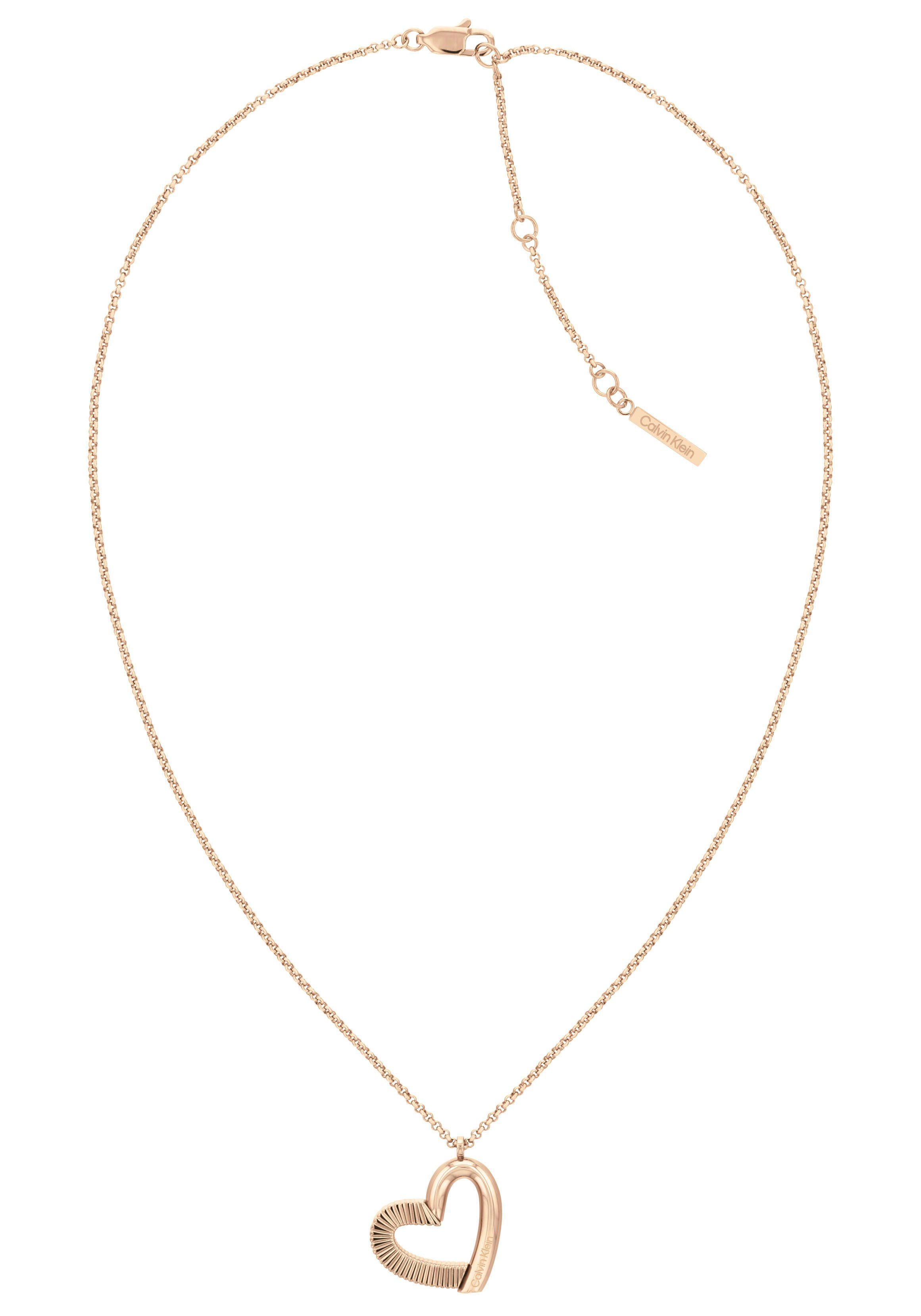 Calvin Klein Ketting met hanger Sieraden roestvrij staal halssieraden halsketting erwtketting DEFIANT