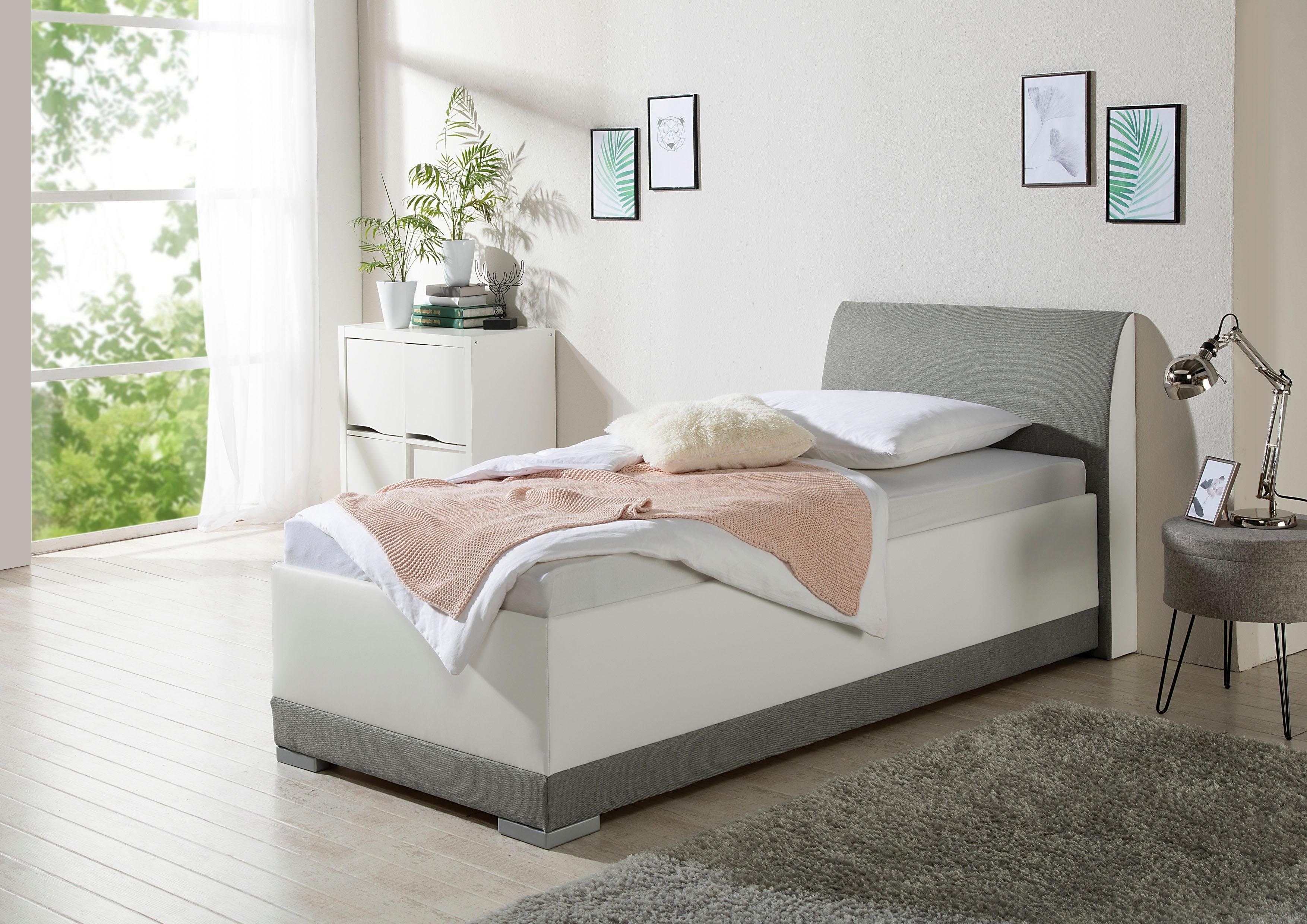 Maintal Gestoffeerd bed Makana met bedlade, ook beschikbaar in h4