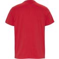 tommy jeans t-shirt tjm arched graphic tee rood