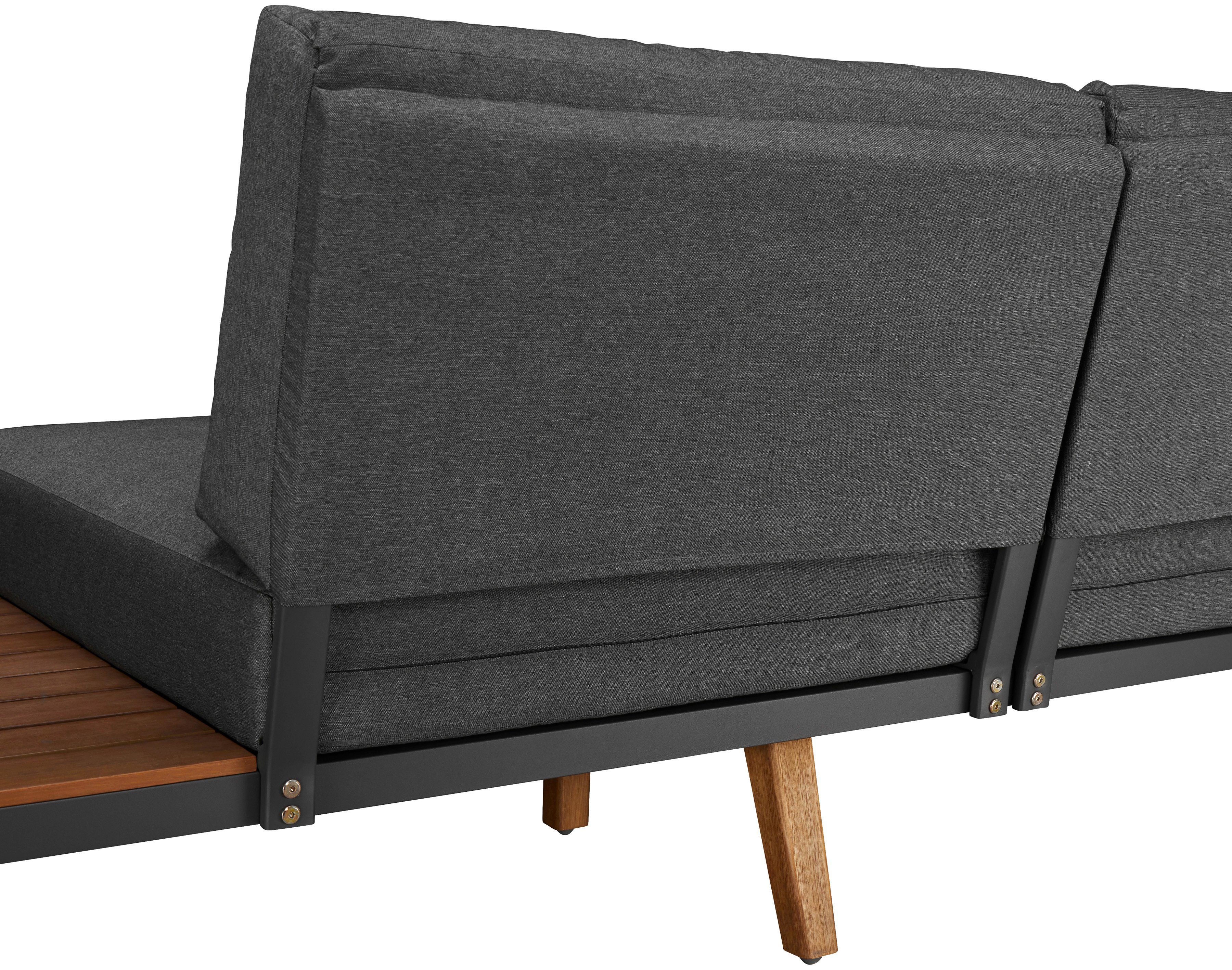 MERXX Tuinset Athene Aluminium frame met acaciahout, FSC 100% (15-delig)