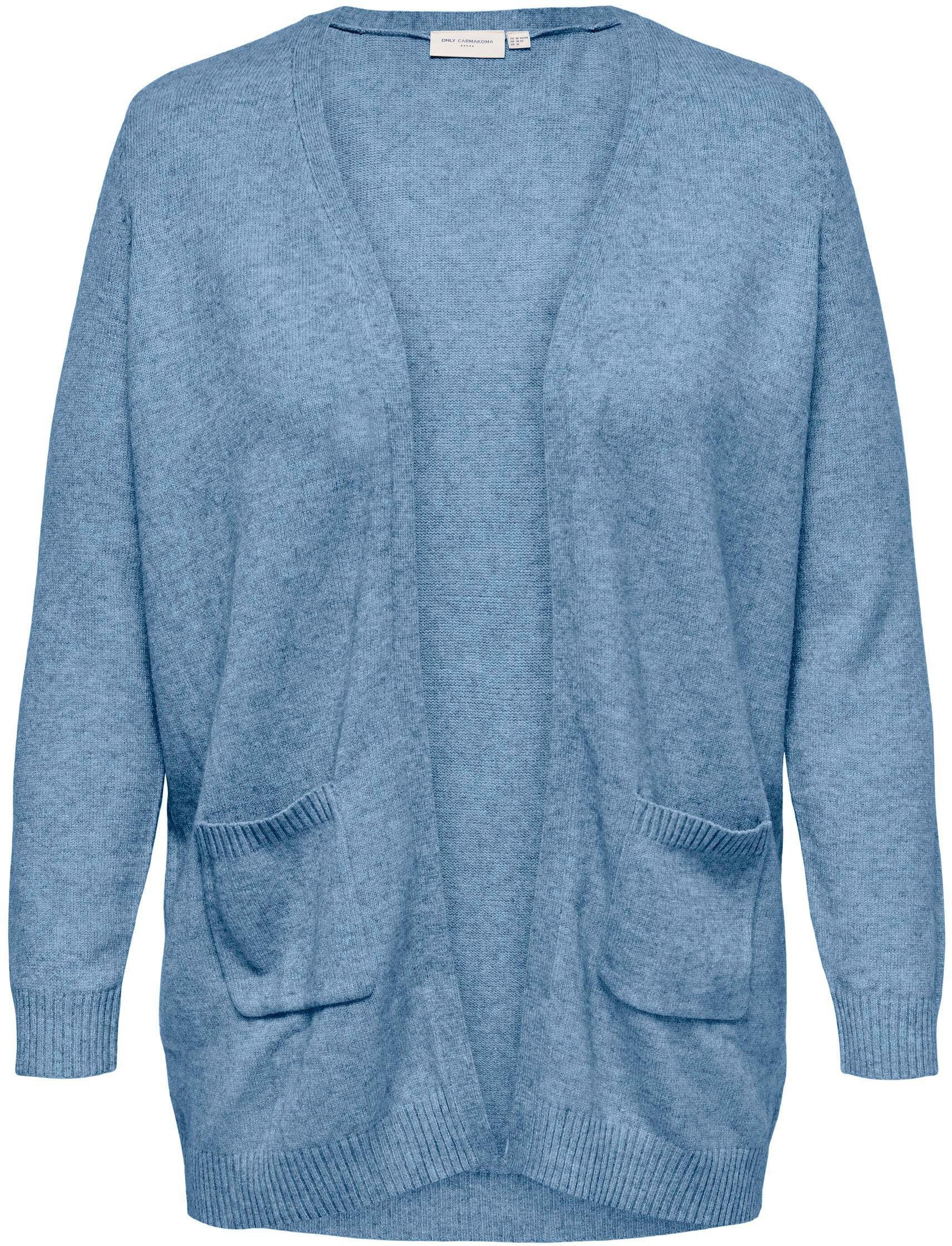 ONLY CARMAKOMA Vest CARESLY L/S OPEN CARDIGAN NOOS KNT