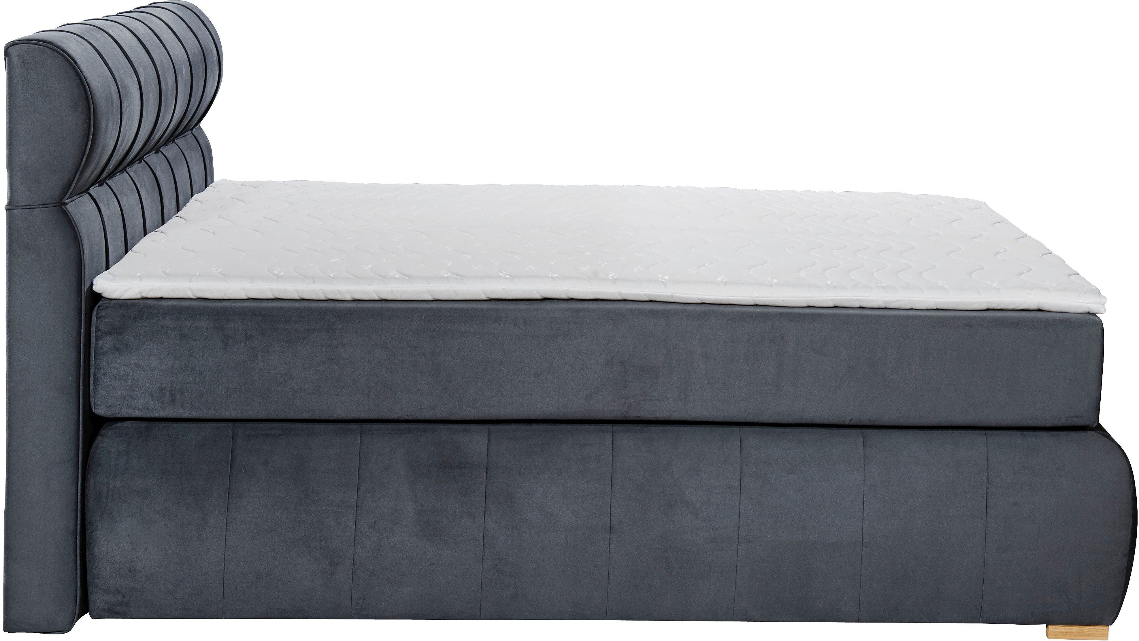 Places of Style Boxspring Felicia in h4, incl. matrastopper en bedbox