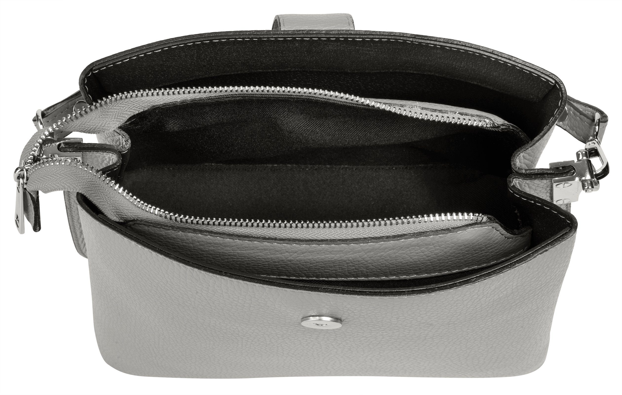 Cluty Tas echt leer, made in italy