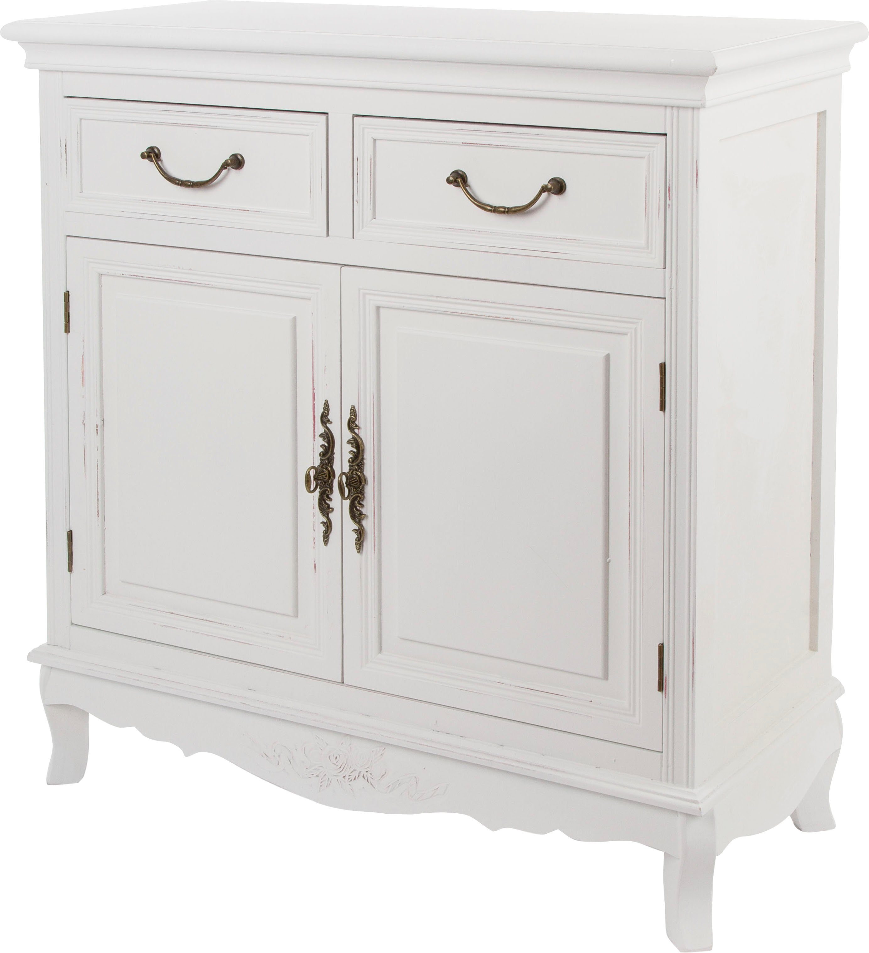 my Flair Kast Elegance Kast, met roosmotieven in landhuisstijl, gebogen modellen
