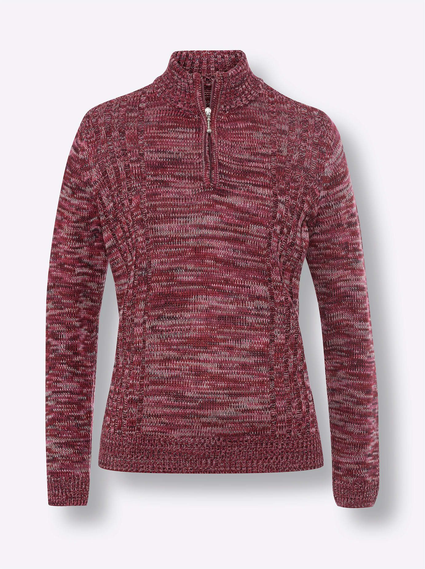 Classic Basics Gebreide Trui met opstaande kraag