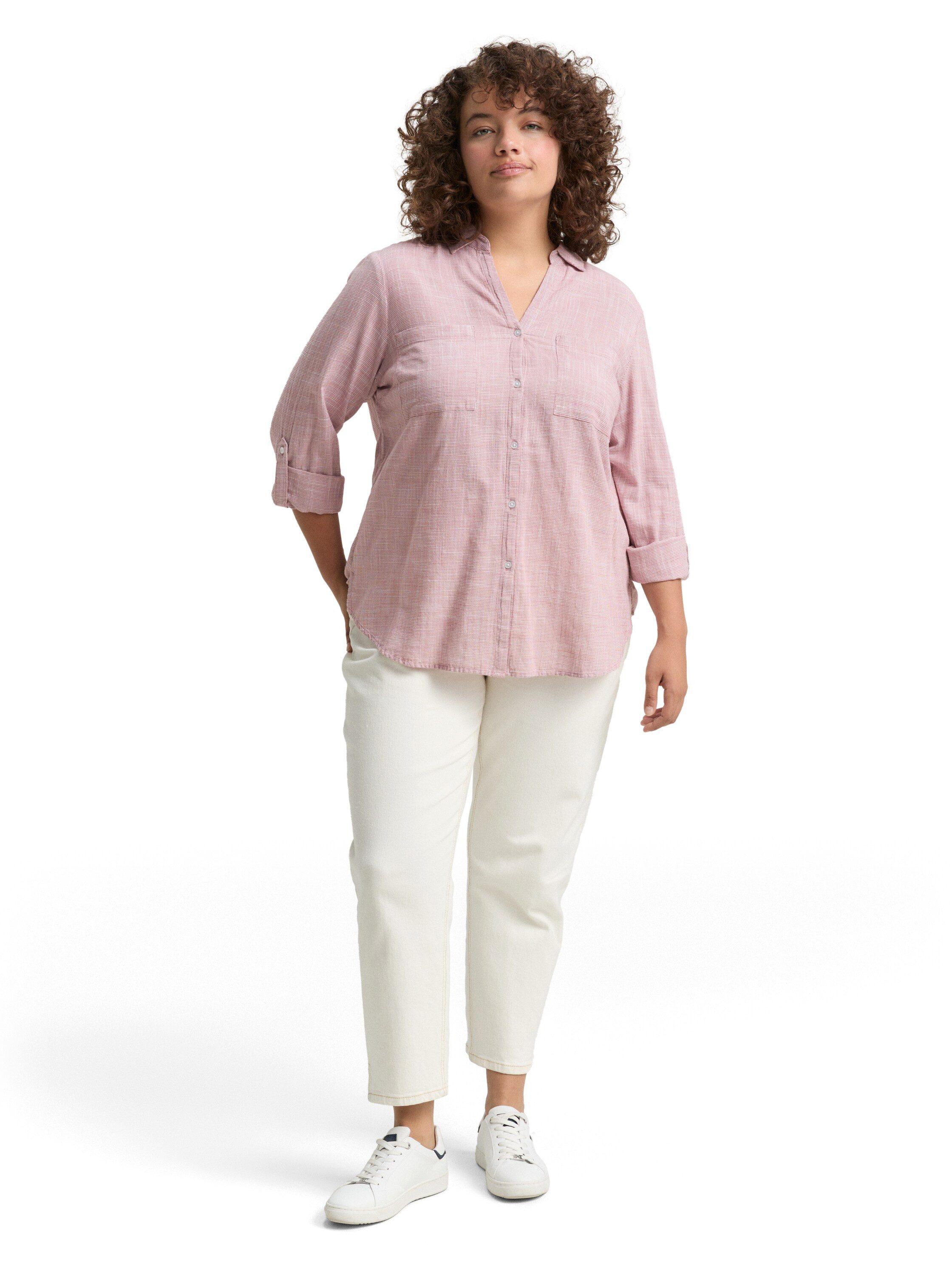 TOM TAILOR MY TRUE ME Shirtblouse met opgestikte borstzakken