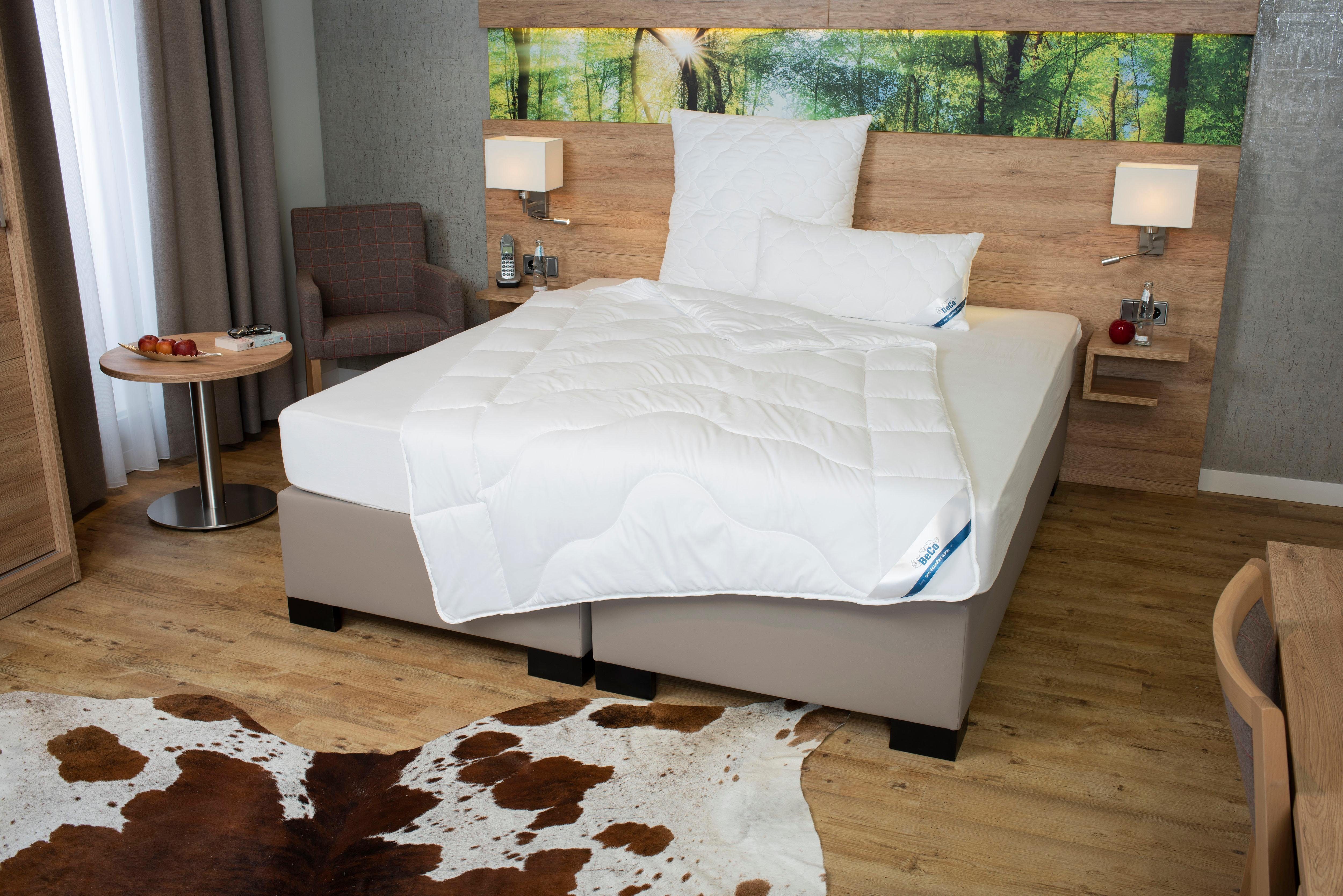 Beco Synthetisch dekbed Royal Soft Duo, dekbedden voor zomer en winter, deken Dekbed 135 x 200 cm, 155 x 220 cm, uitstekende thermische eigenschappen Normaal