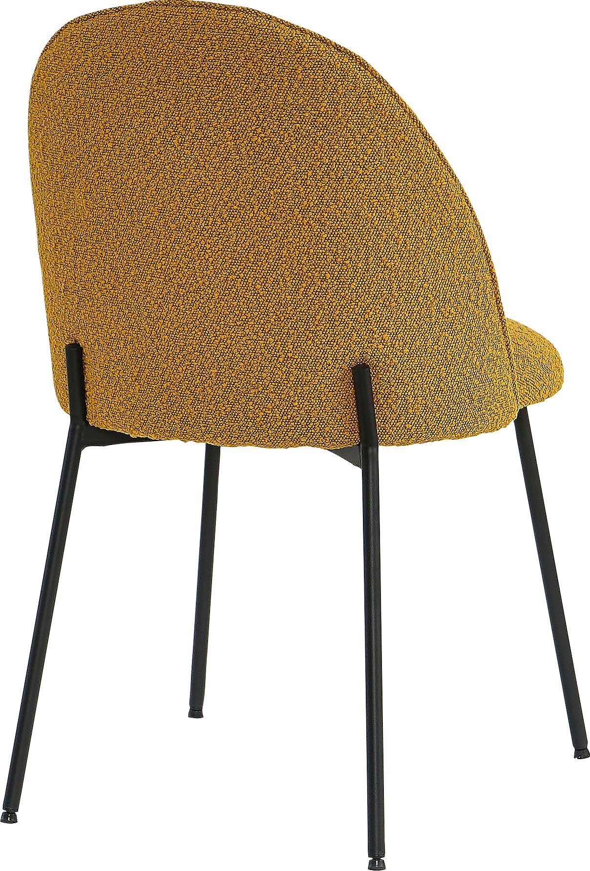TOM TAILOR HOME Stoel met afgeronde rugleuning (set, 2 stuks)