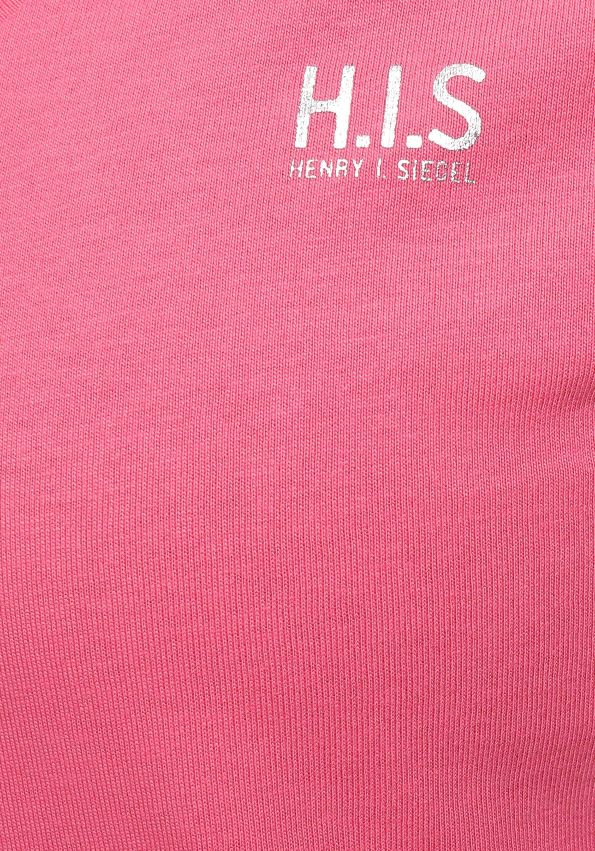 H.I.S T-shirt Essential basics figuurvolgende snit, van katoen (Set van 3)
