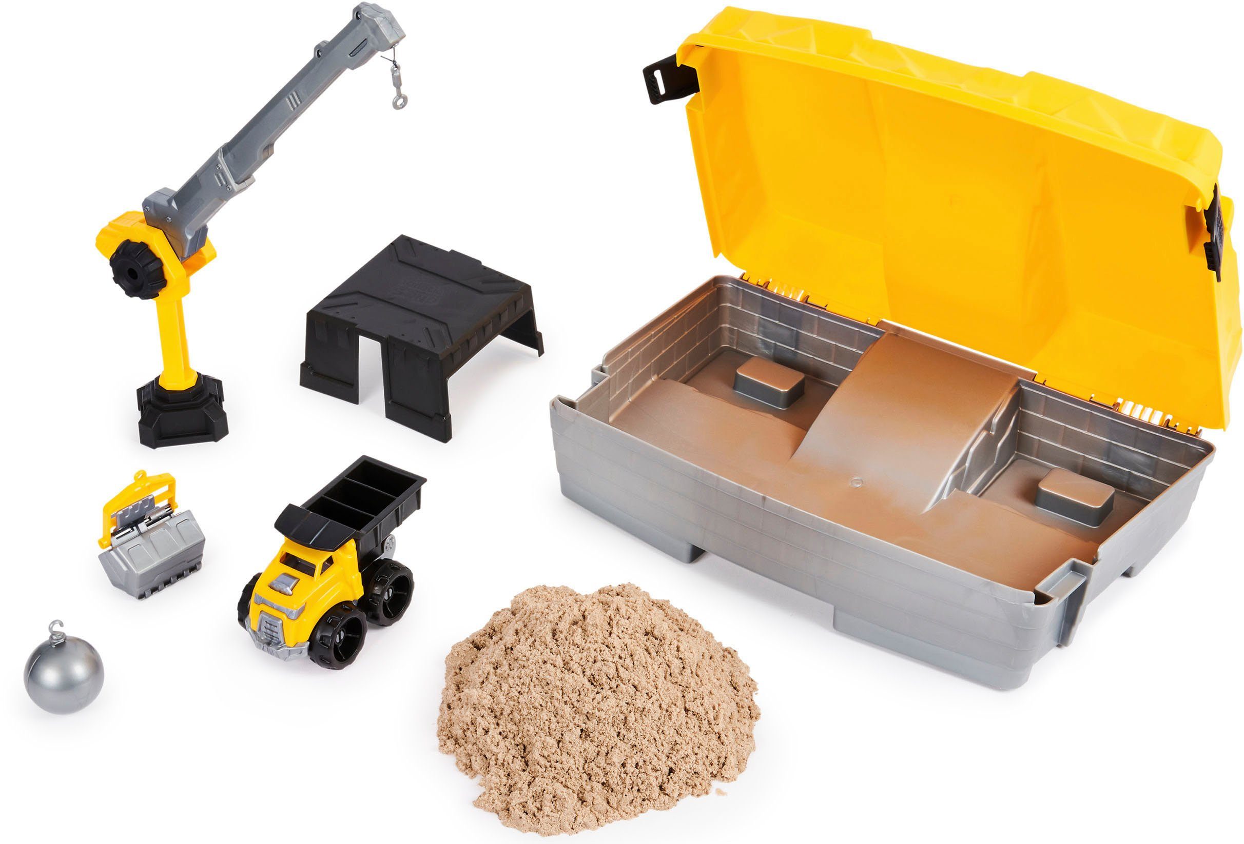 Spin Master Knutselset Kinetic Sand - Construction Folding Sandbox 907 g