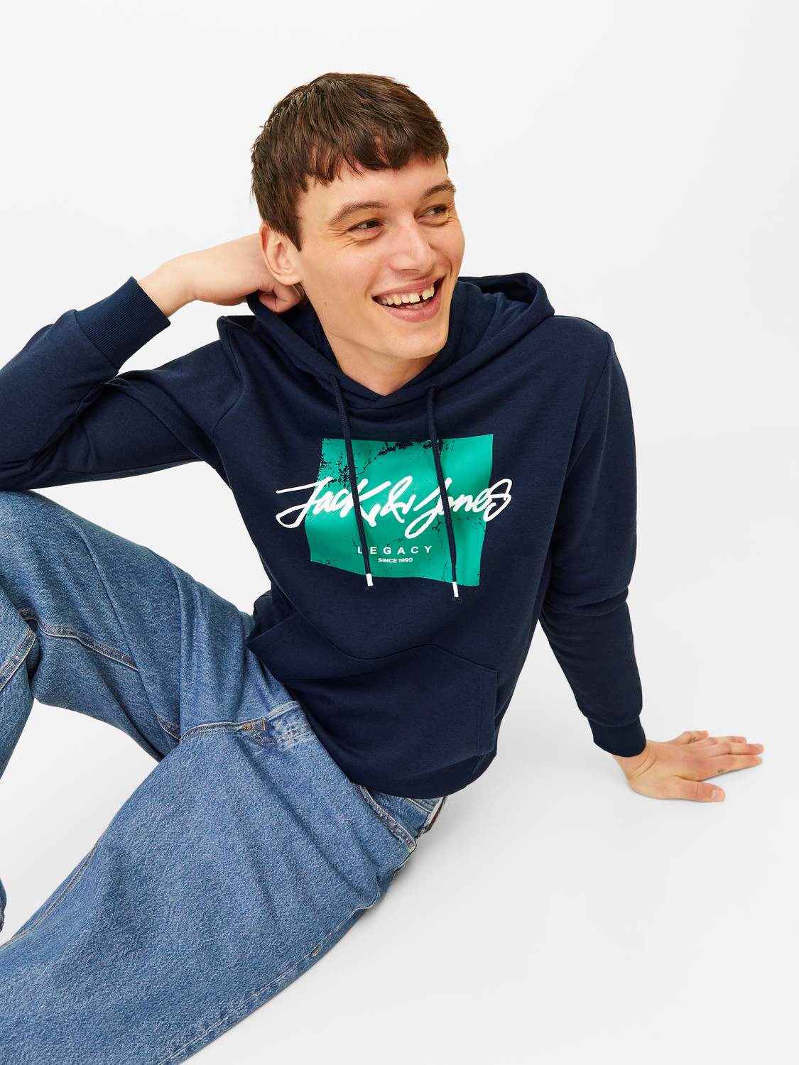 Jack & Jones Hoodie JJTILEY SWEAT HOOD
