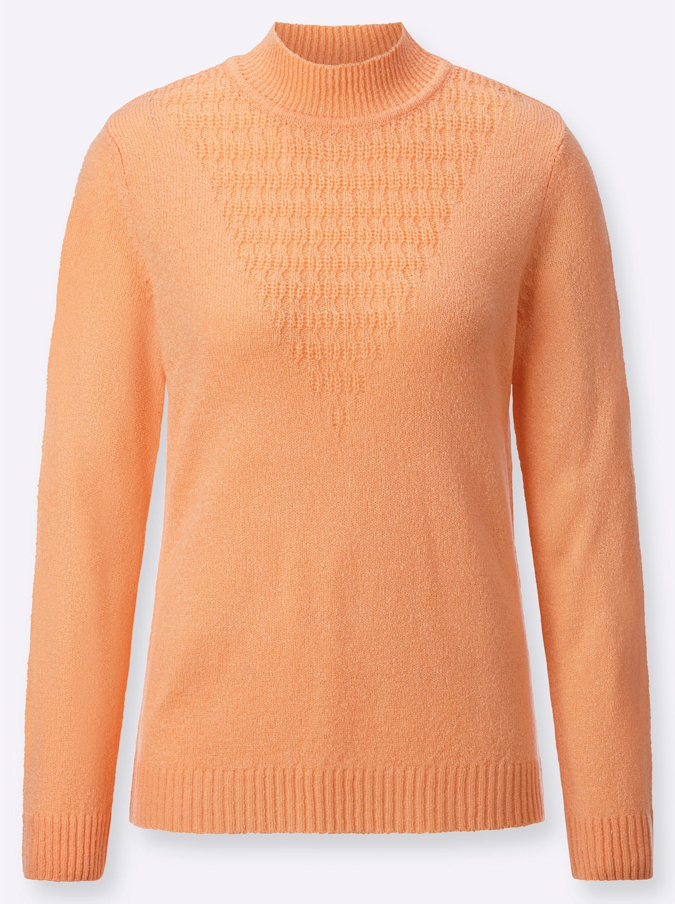 Classic Basics Trui met staande kraag Trui