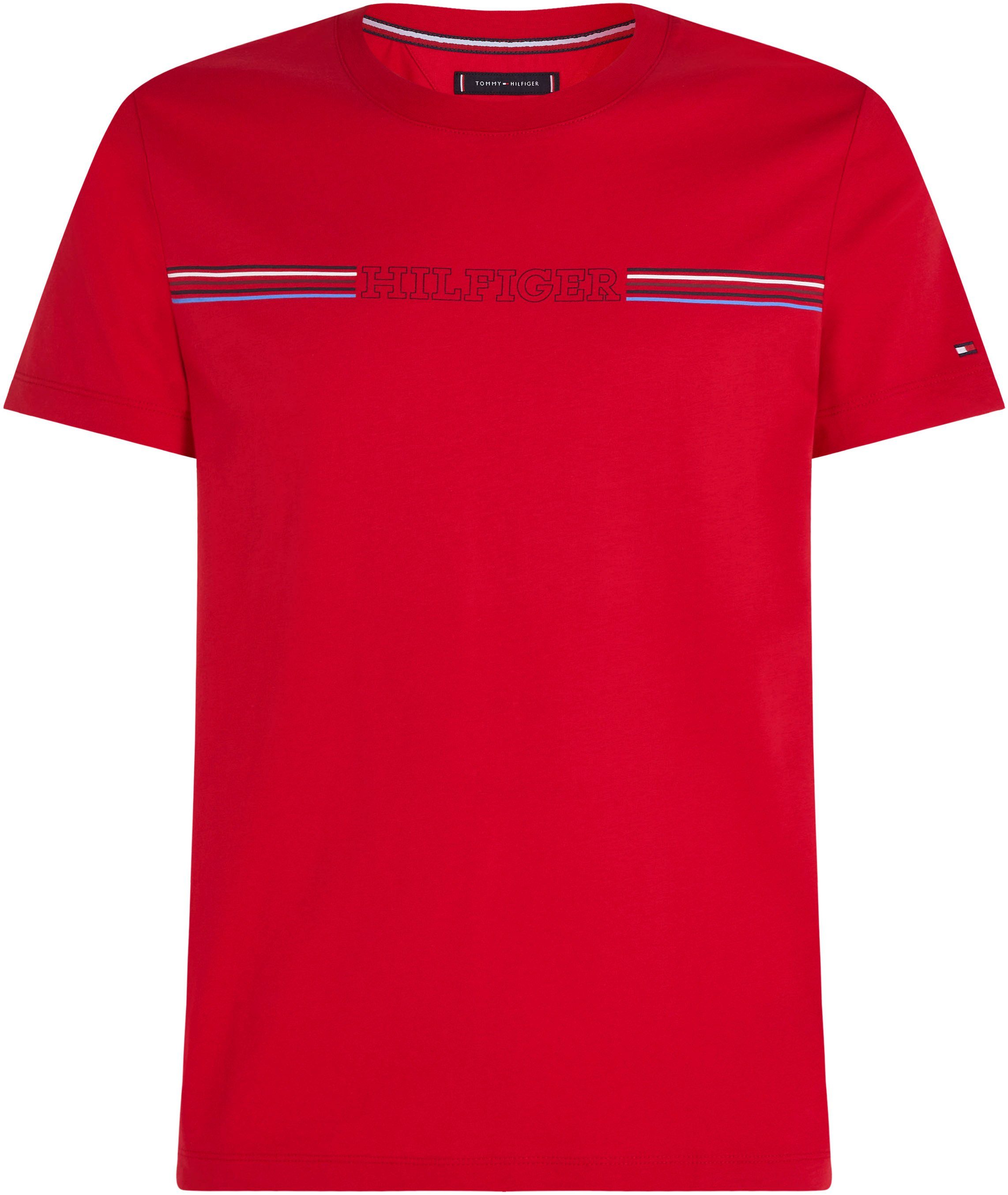 Tommy Hilfiger T-shirt STRIPE CHEST TEE