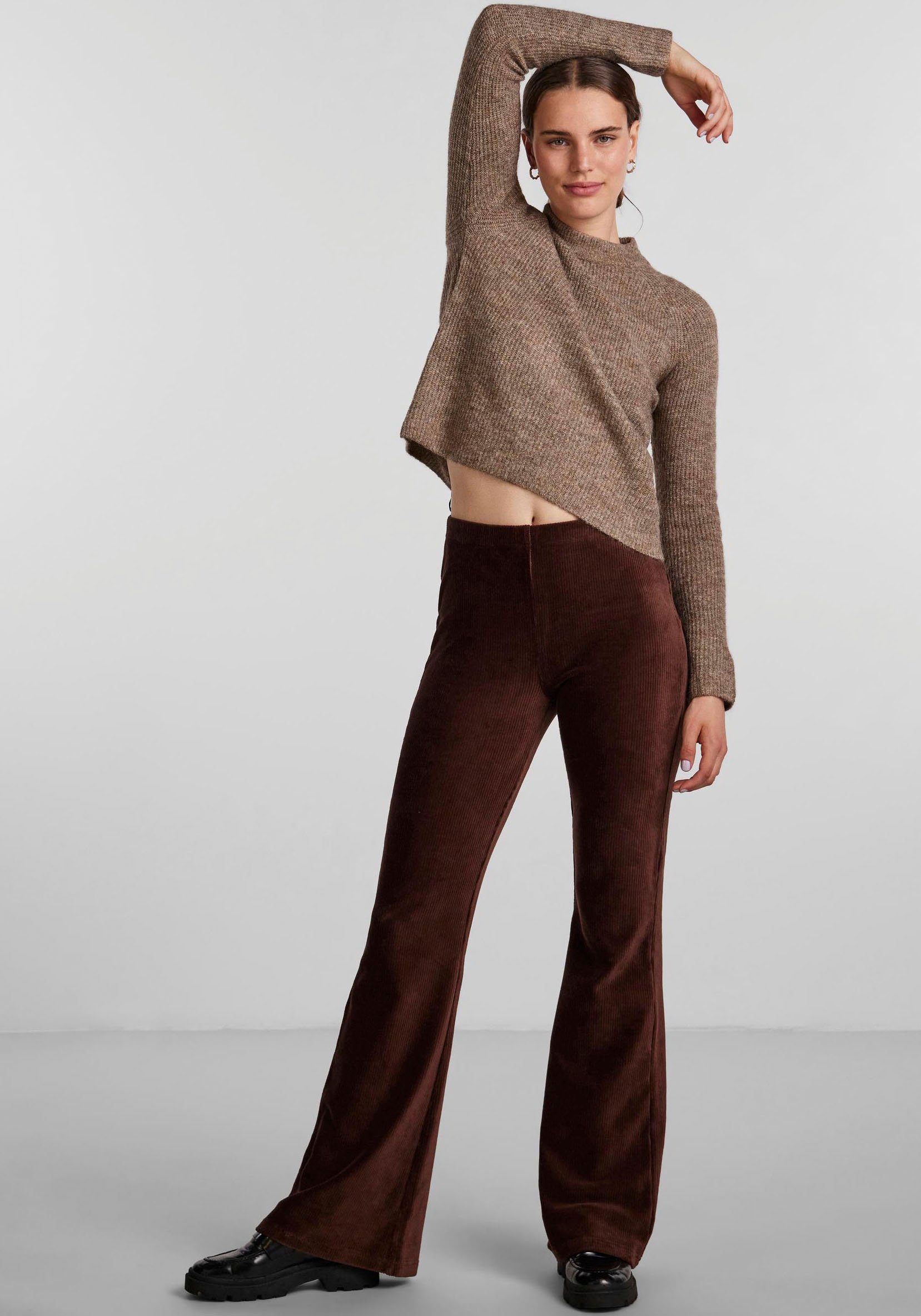 pieces Trui met ronde hals PCELLEN LS O-NECK KNIT NOOS BC