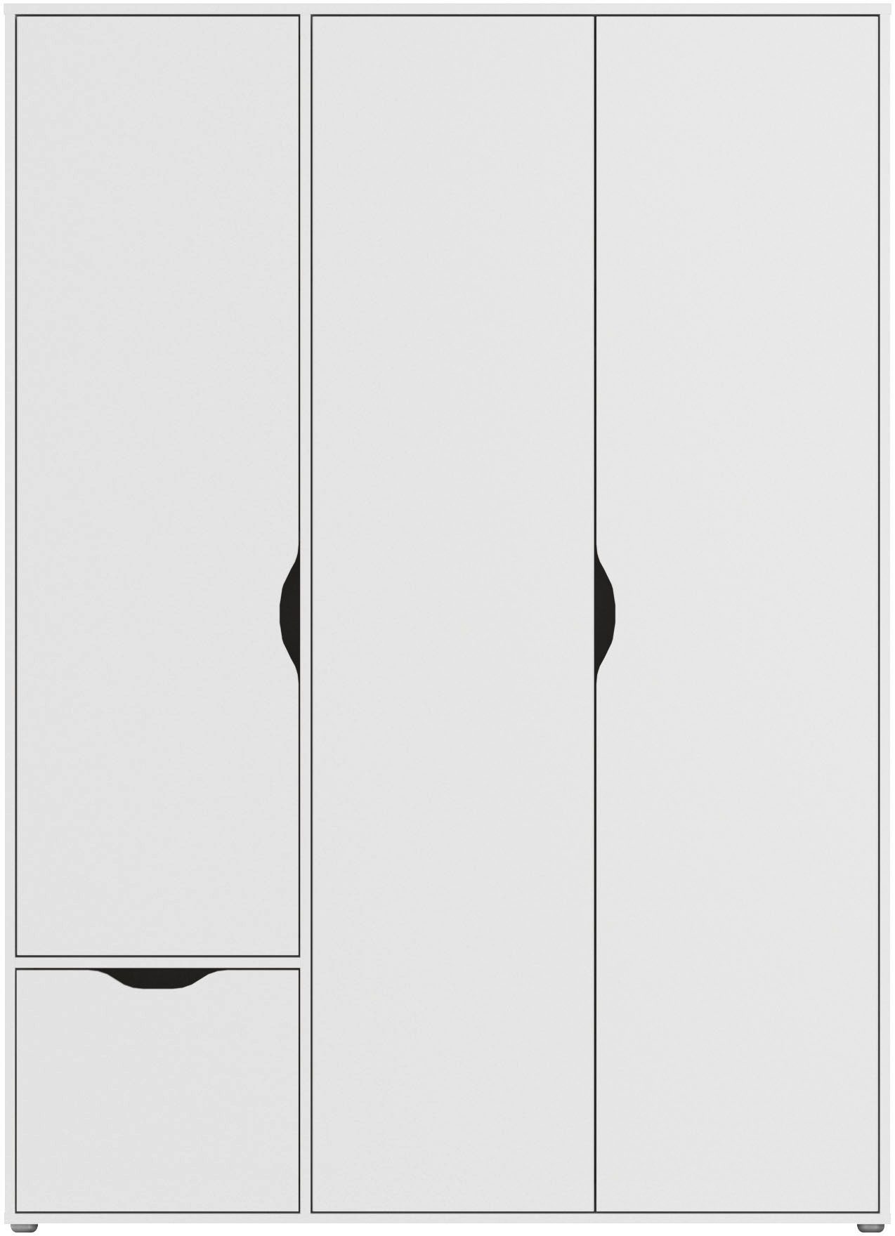 rauch Draaideurkast Kledingkast Kast Garderobe Wasmand NARAI met Laden Greefaansluitingen voor een greeploze look TOPSELLER MADE IN GERMANY