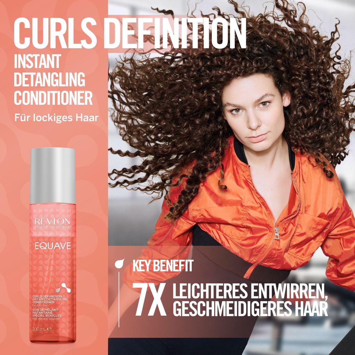 REVLON PROFESSIONAL Haarconditioner Leave-in verzorging Equave Curls Definition Instant Detangling Conditioner