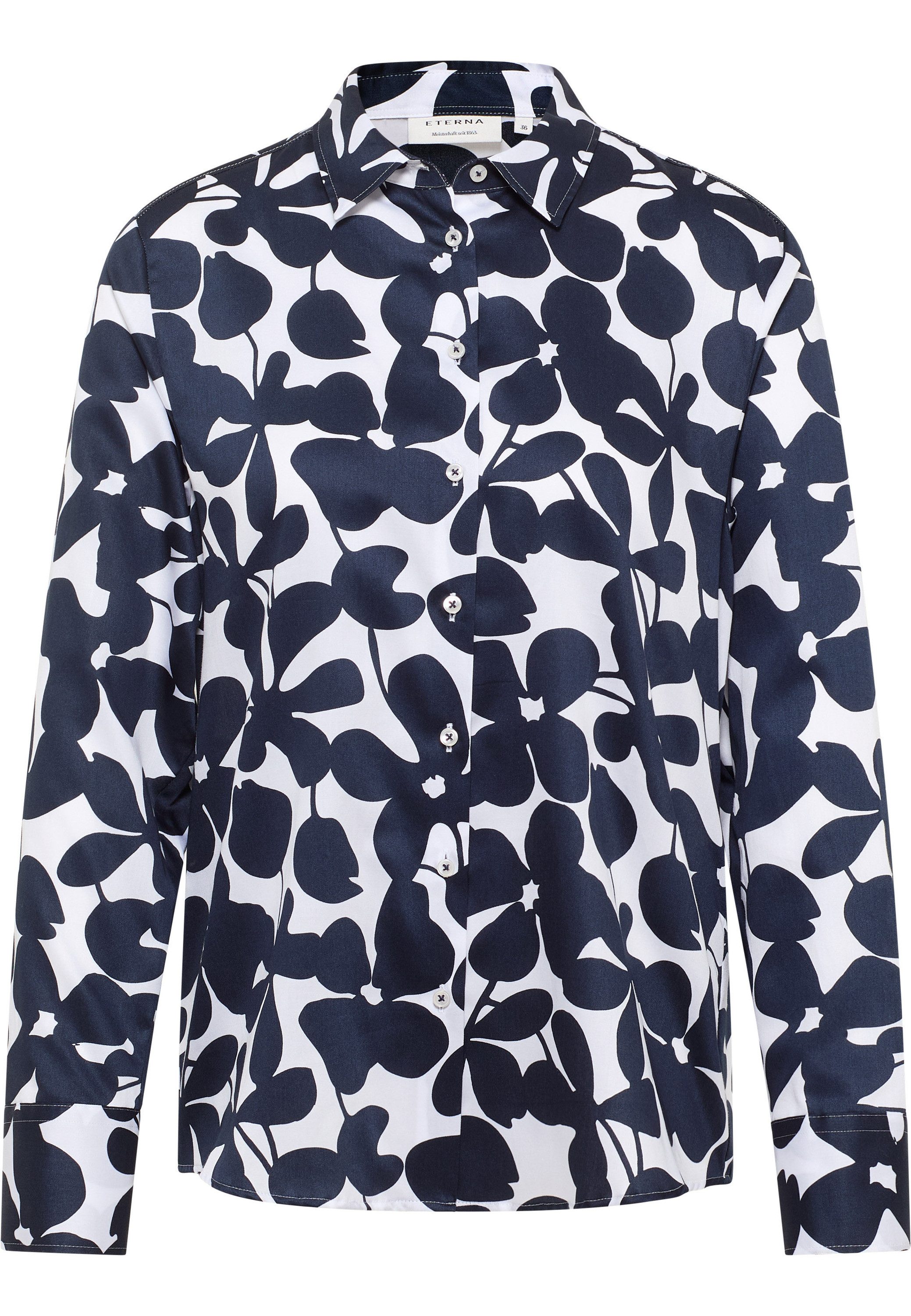 Eterna Overhemdblouse Regular fit EASY IRON (gemakkelijk te strijken)