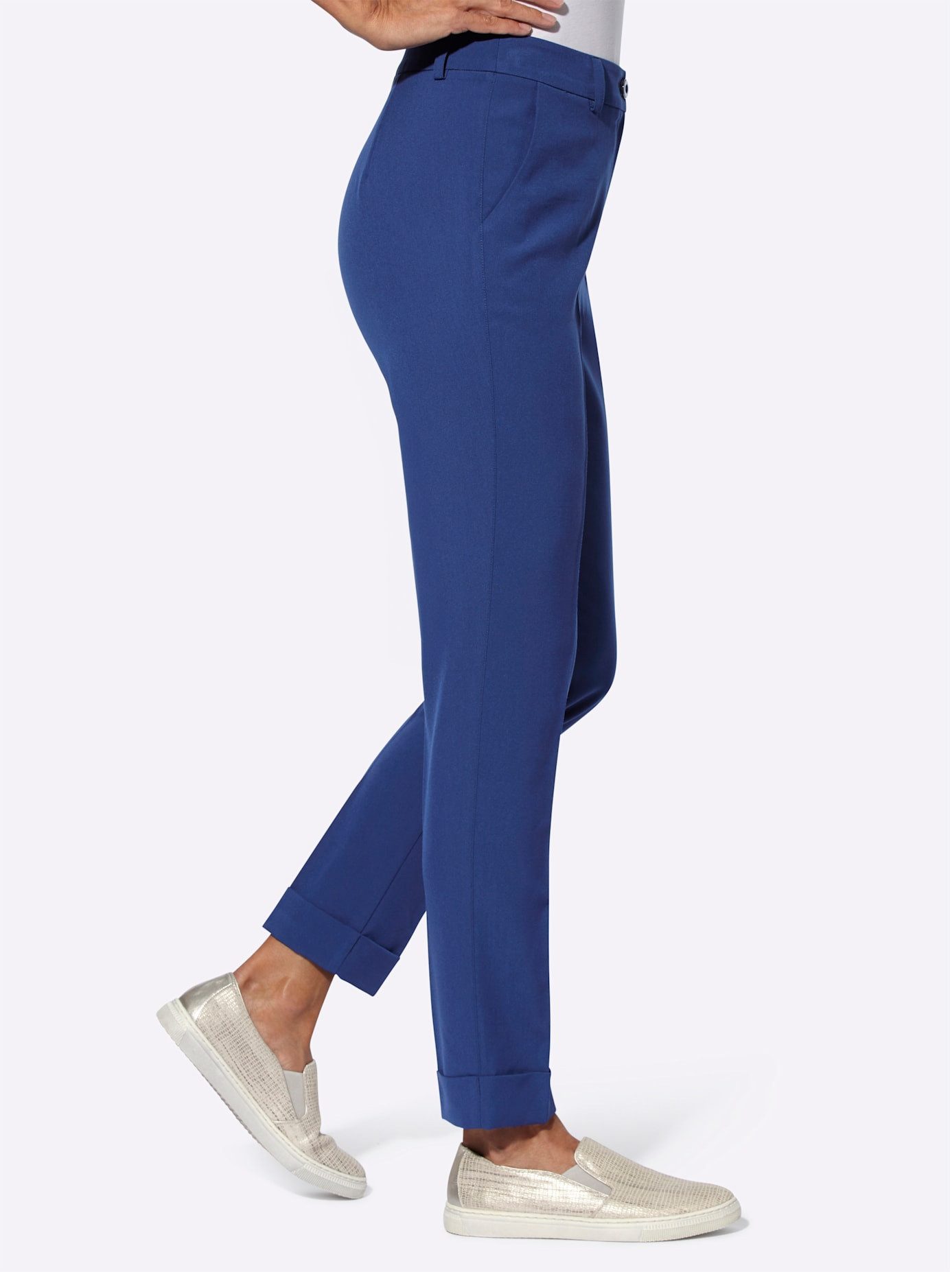 Classic Inspirationen Pantalon met vouw