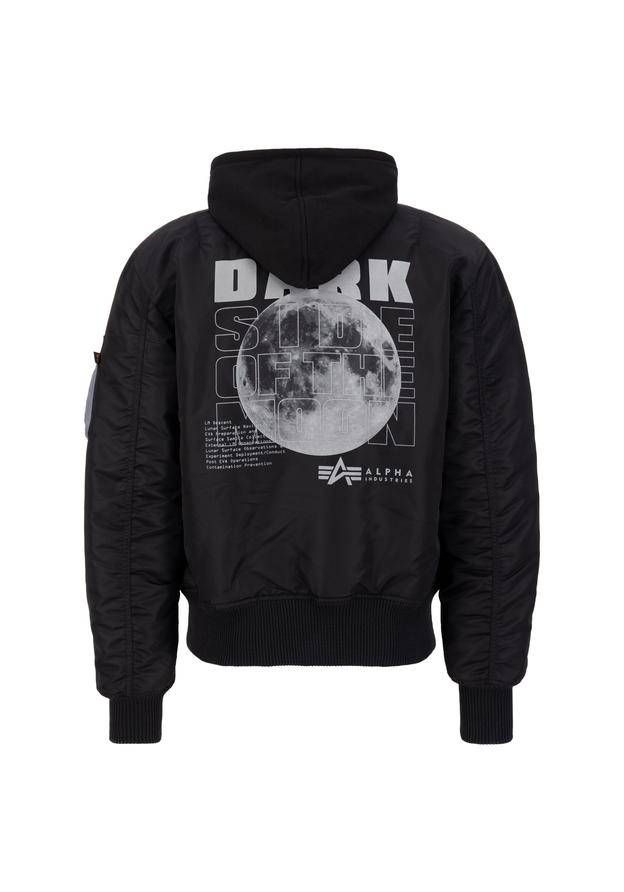 Alpha Industries Bomberjack ALPHA INDUSTRIES Men - Bomber Jackets MA-1 VF Hood Dark Side