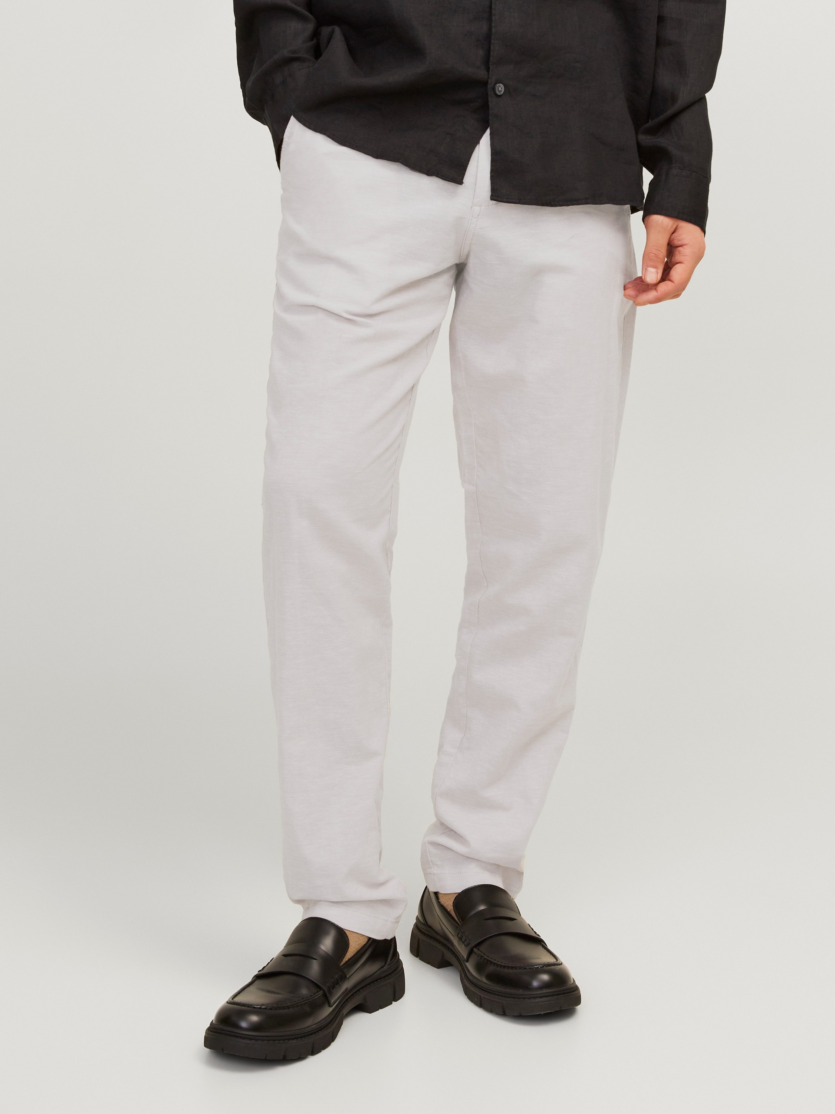 Jack & Jones Chino JPSTACE SUMMER CHINO PANT SN heren chino's maat 34 beige