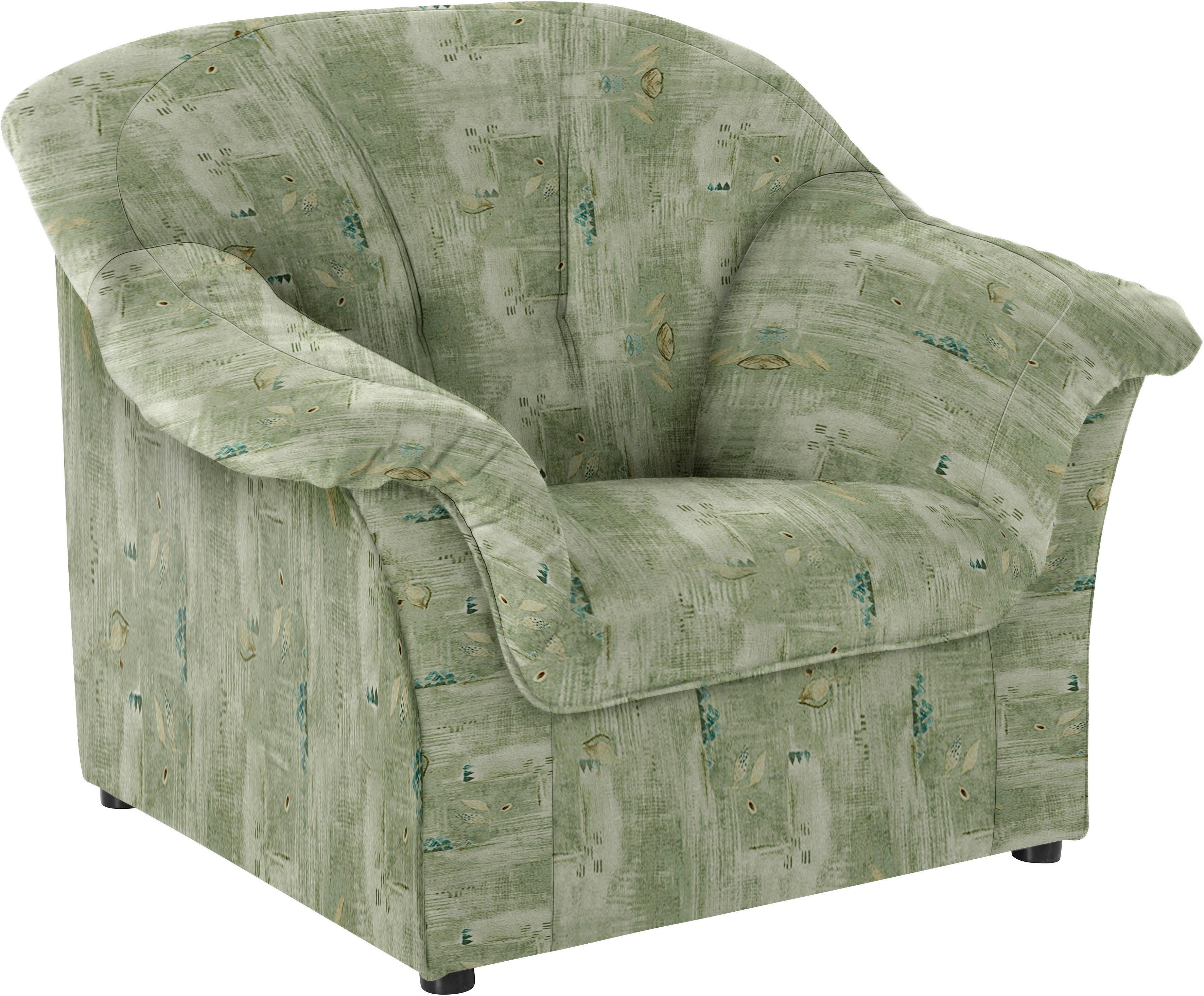 DOMO collection Fauteuil Pegnitz tijdloos, elegante armleuningen, comfortabel