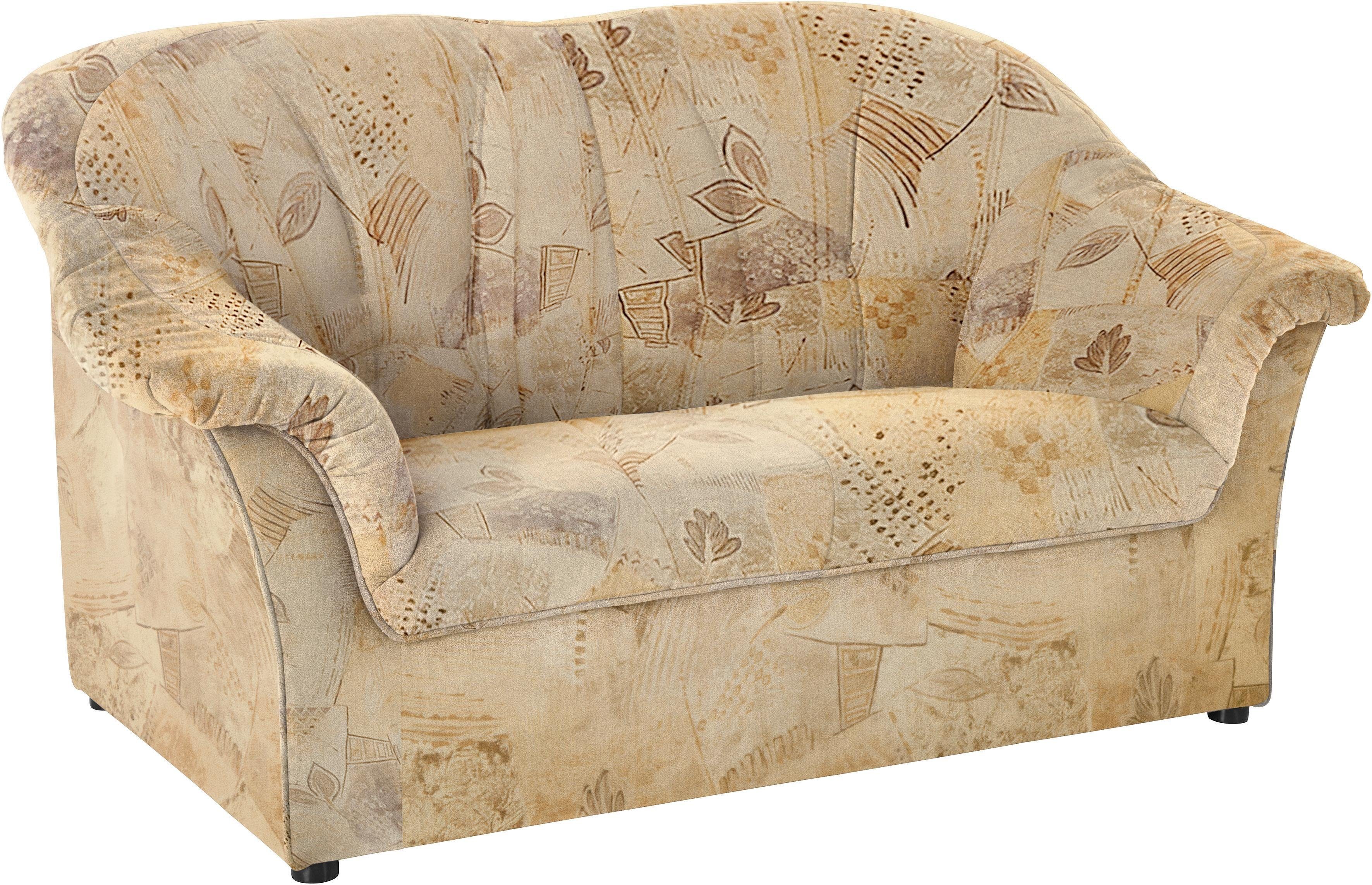 DOMO collection 2-zitsbank Pegnitz voor kleine ruimtes, breedte 155 cm,