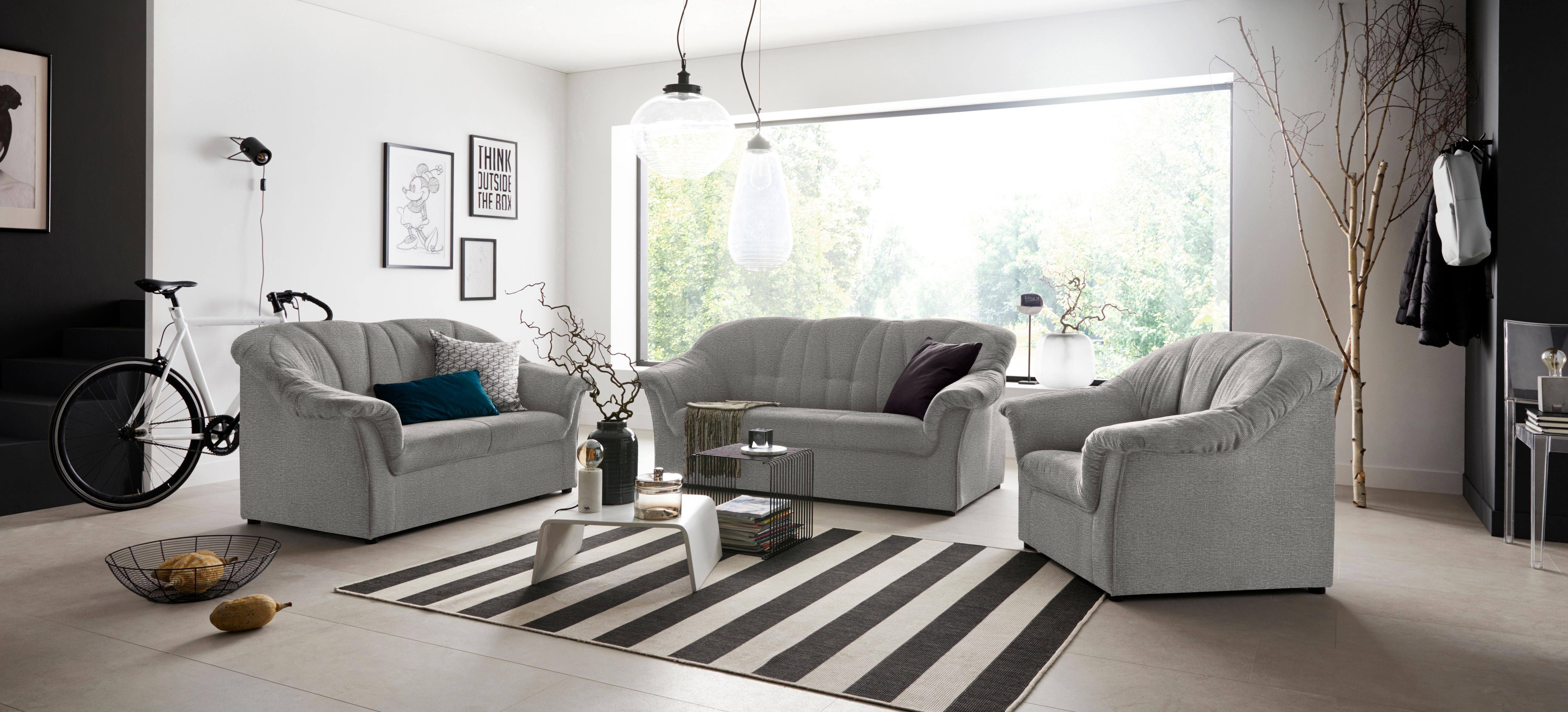 DOMO collection Fauteuil Pegnitz tijdloos, elegante armleuningen, comfortabel