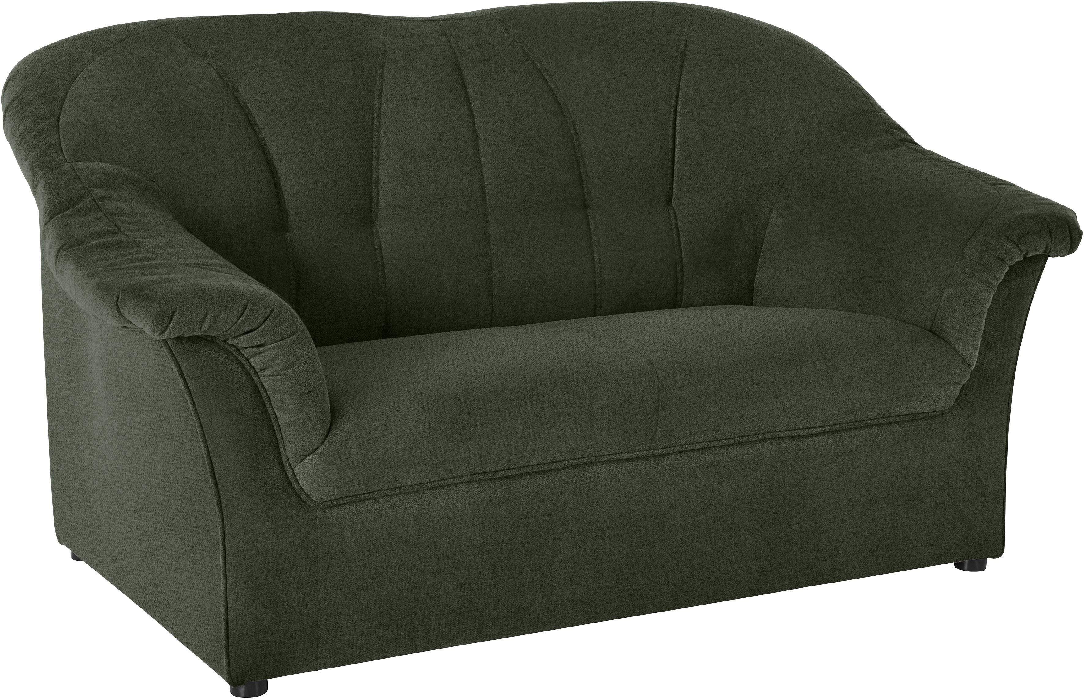 DOMO collection 2-zitsbank Pegnitz voor kleine ruimtes, breedte 155 cm,