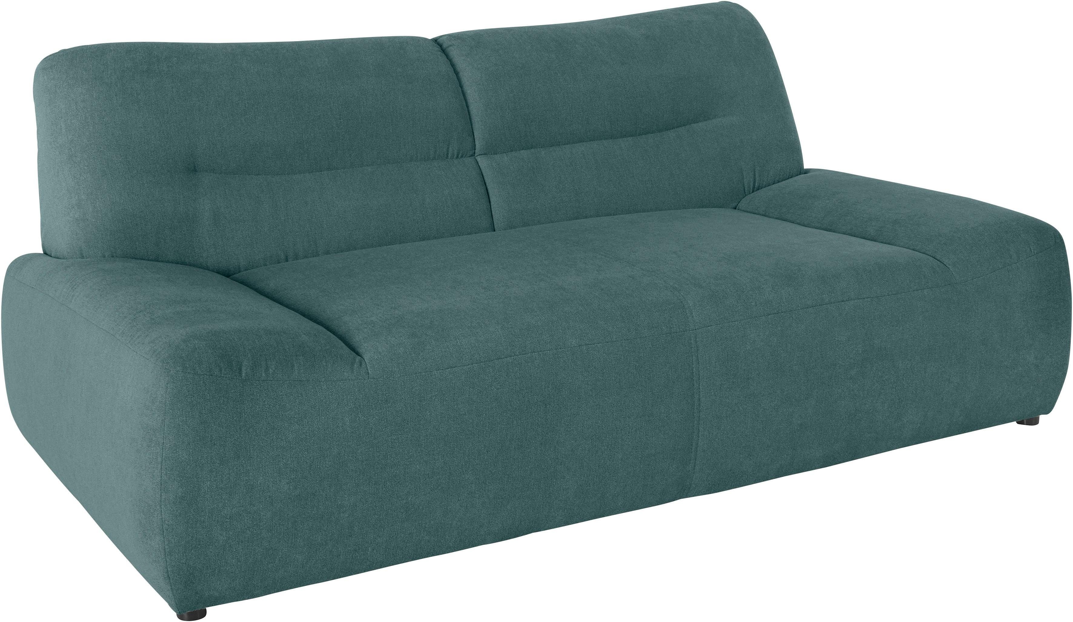 DOMO collection 2-zitsbank Cesena moderne bank met platte armleuningen, comfortabel