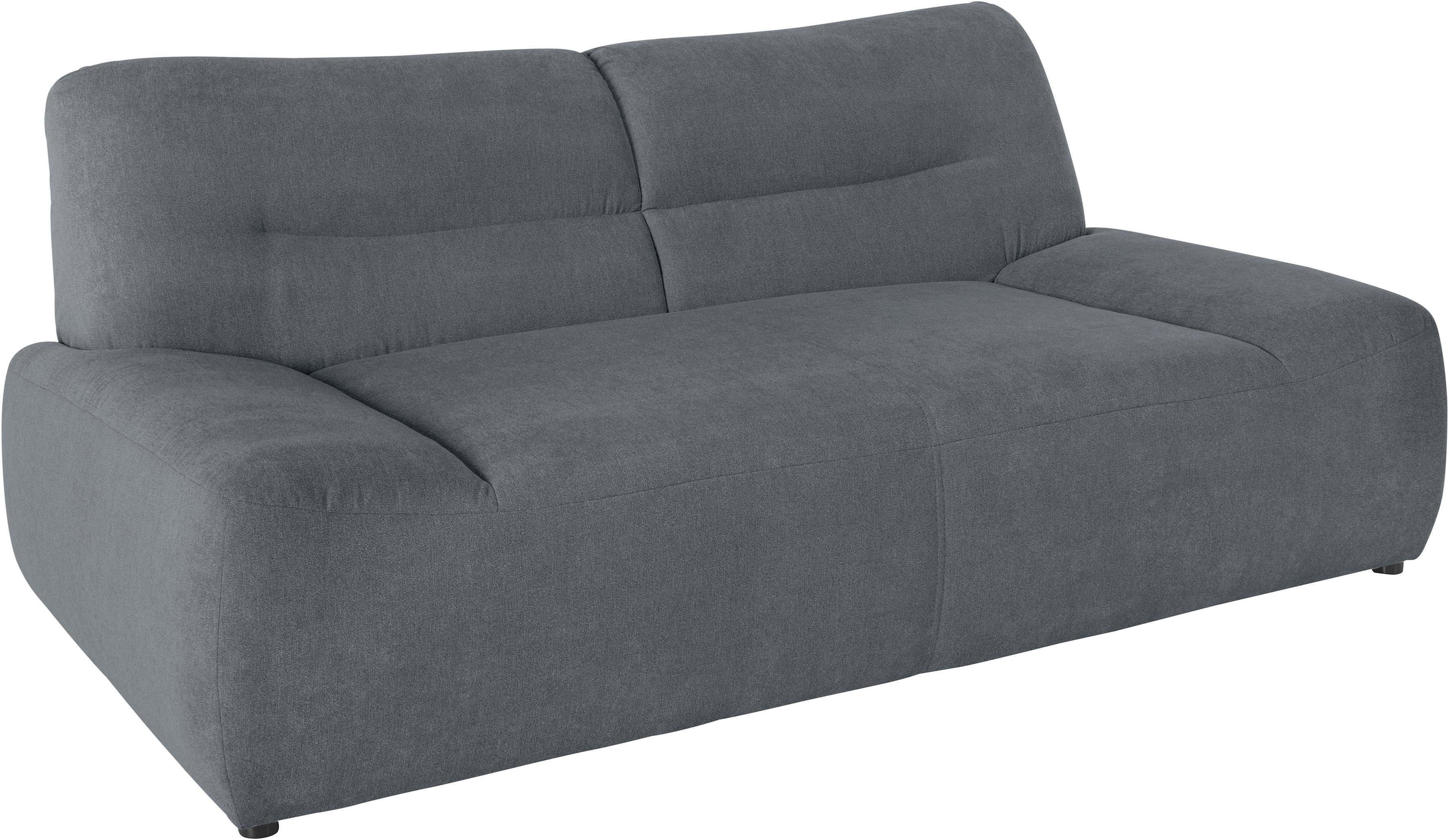 DOMO collection 2-zitsbank Cesena moderne bank met platte armleuningen, comfortabel