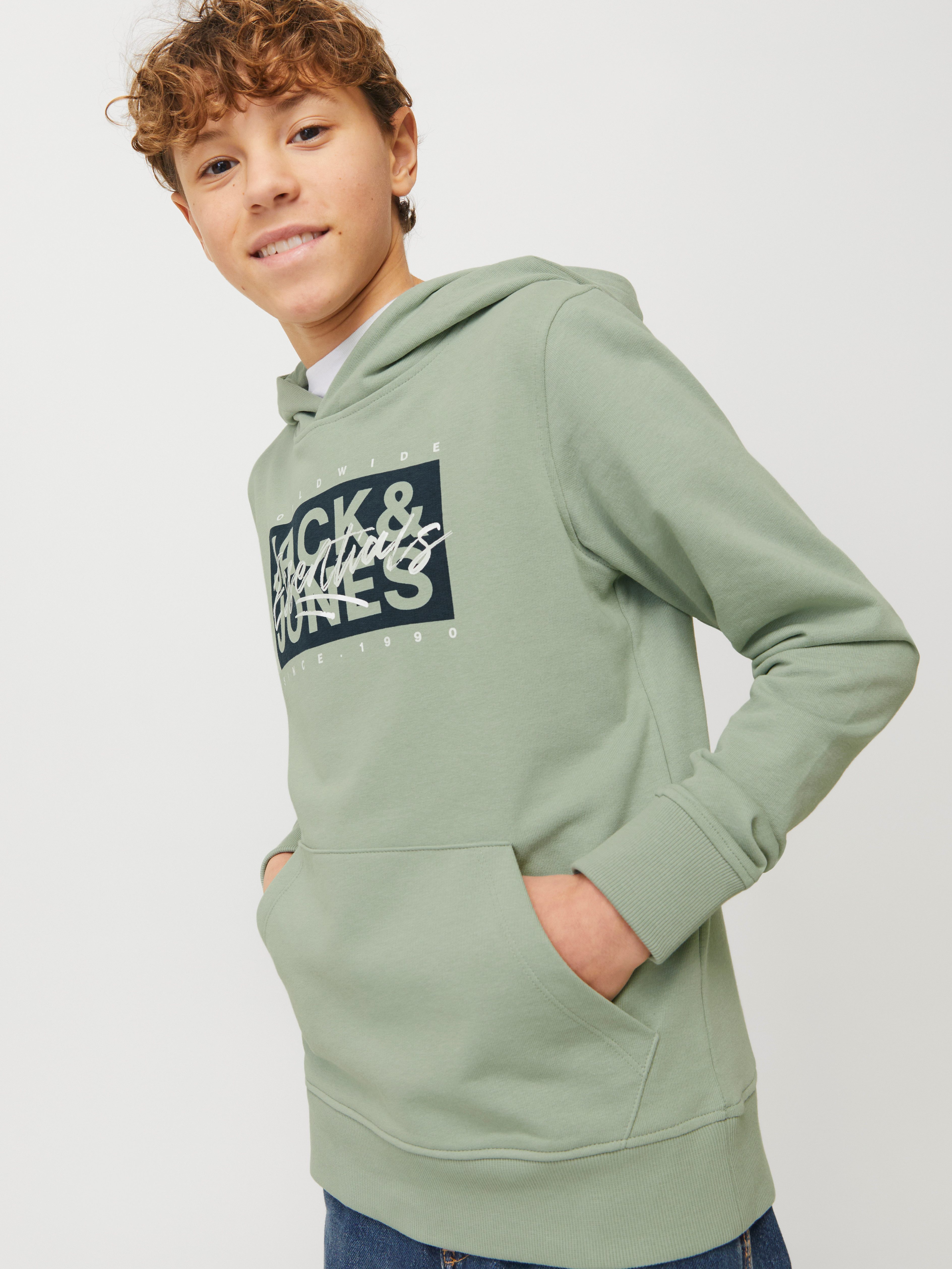 Jack & Jones Junior Hoodie JJCOLTON SWEAT HOOD JNR