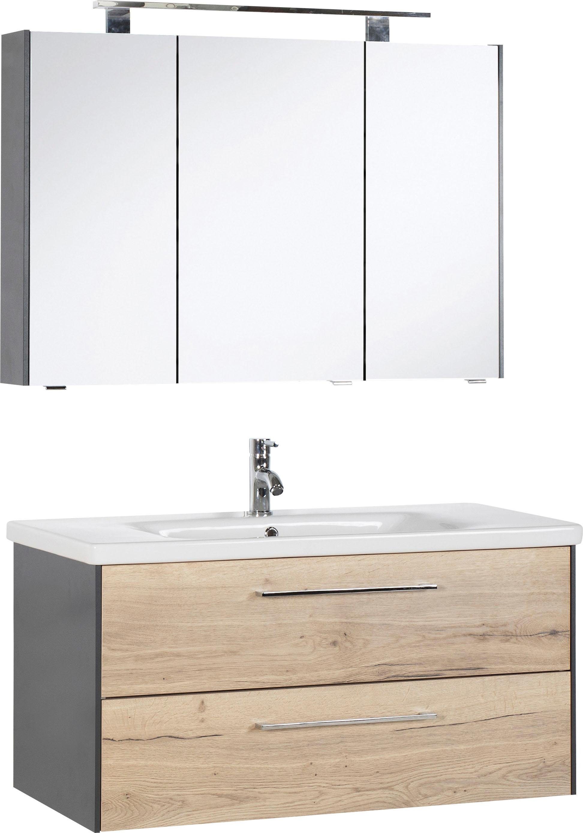 MARLIN Badkamerserie 3400 Breedte 100 cm (set, 2-delig)
