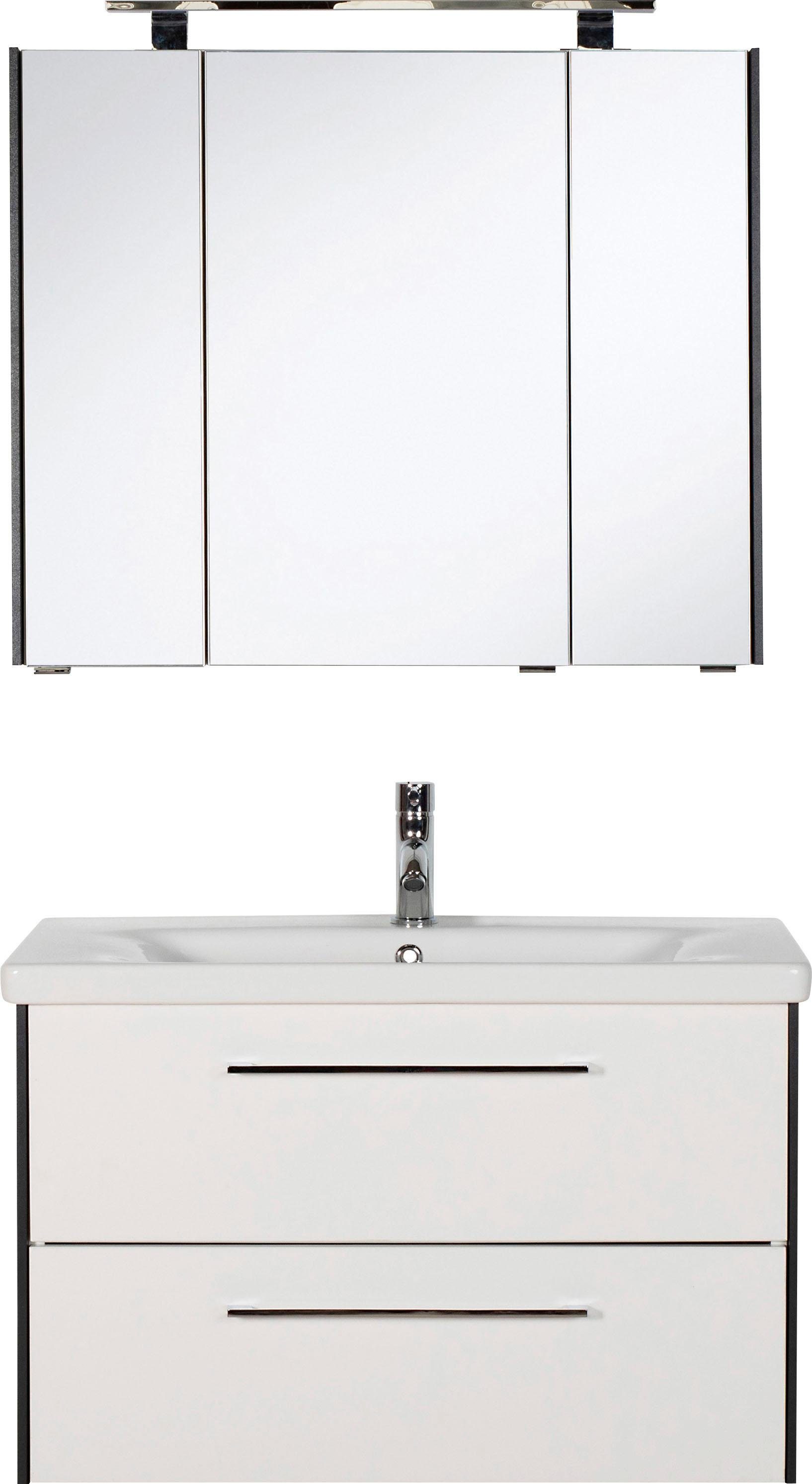 MARLIN Badkamerserie 3400 Breedte 80 cm (set, 2-delig)