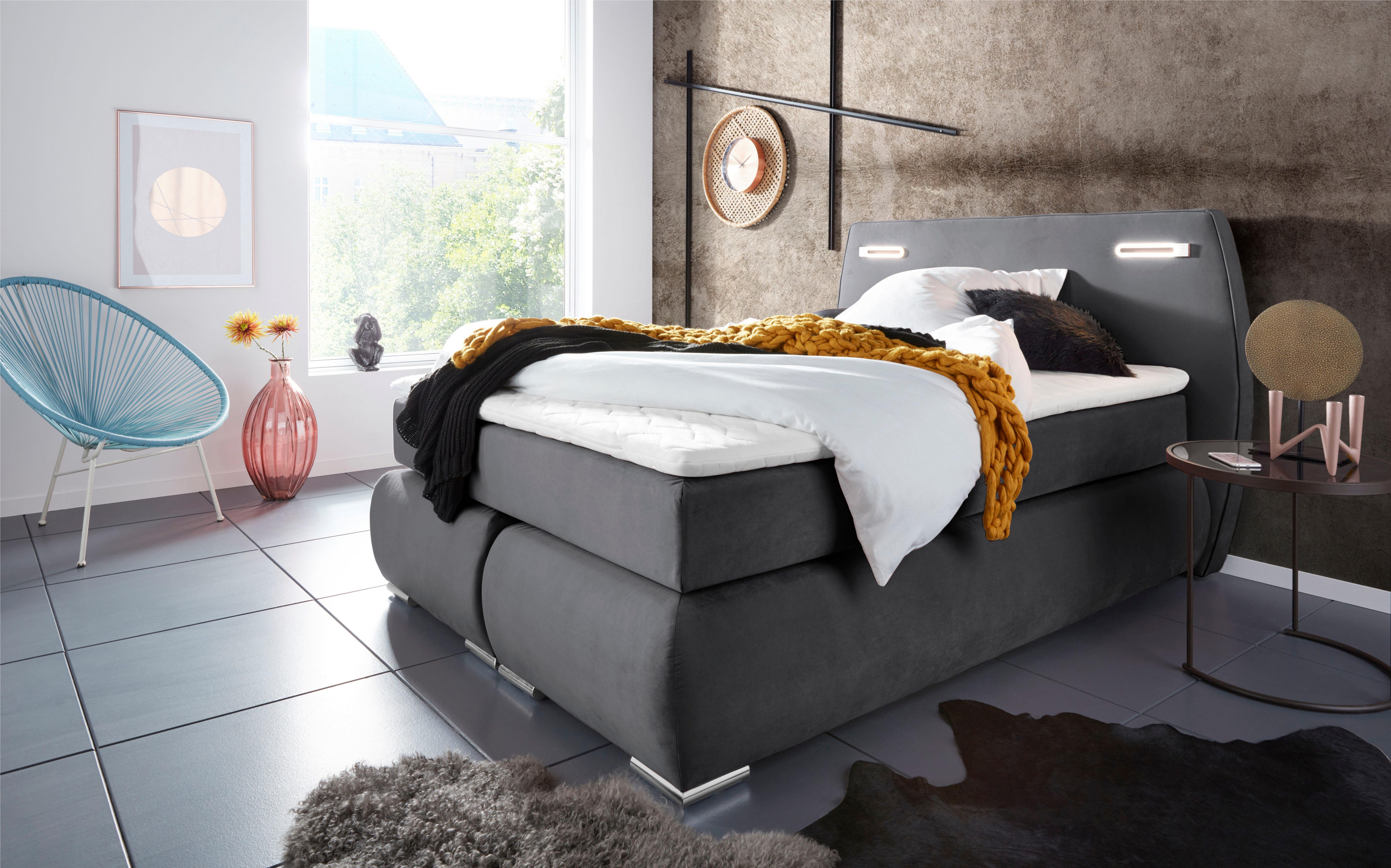 Verwonderlijk Inosign boxspring »Black&White«, ook in 200x220 cm, incl VI-53